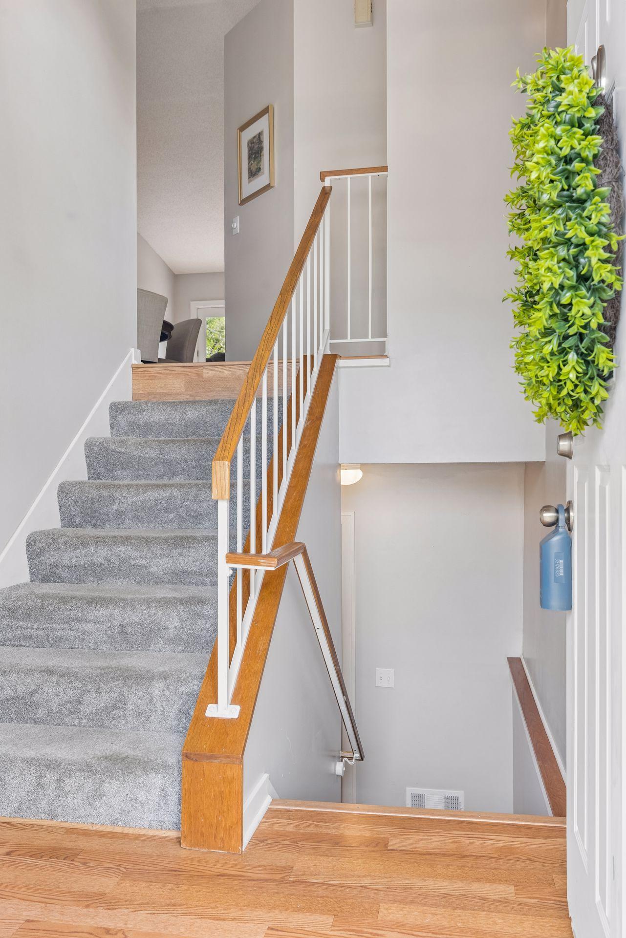 Open spacious split level entry