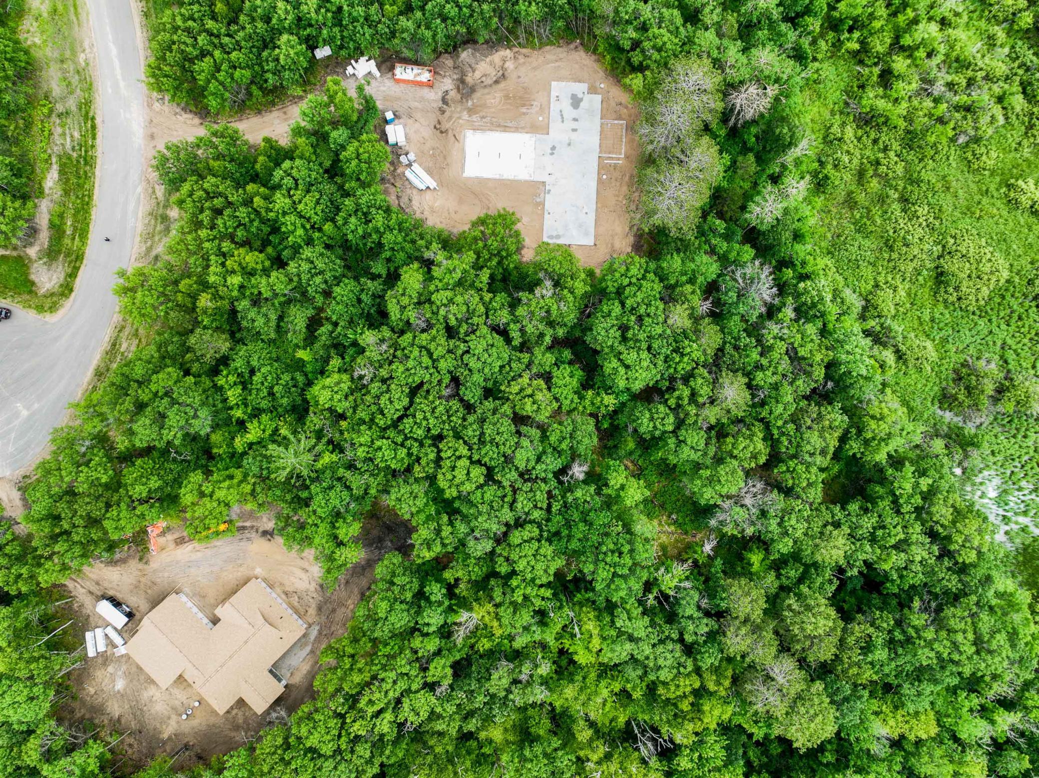 Overhead - Front of Lot