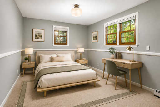 Make this space into an unconventional bedroom