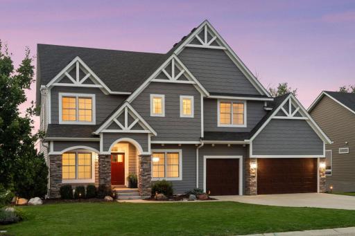 Custom McDonald-built home showcasing distinctive architectural detail, and quality craftsmanship throughout.