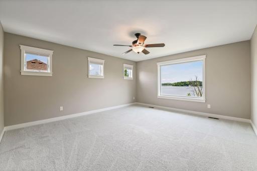 Versatile upper level flex space (loft) offers additional space for relaxing, studying, hobbies, or working from home. Could also be converted to an additional 6th bedroom.