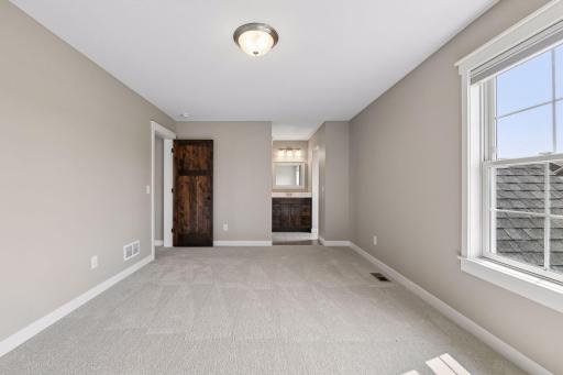 Upper level bedroom #3 that connects to Jack & Jill ensuite.