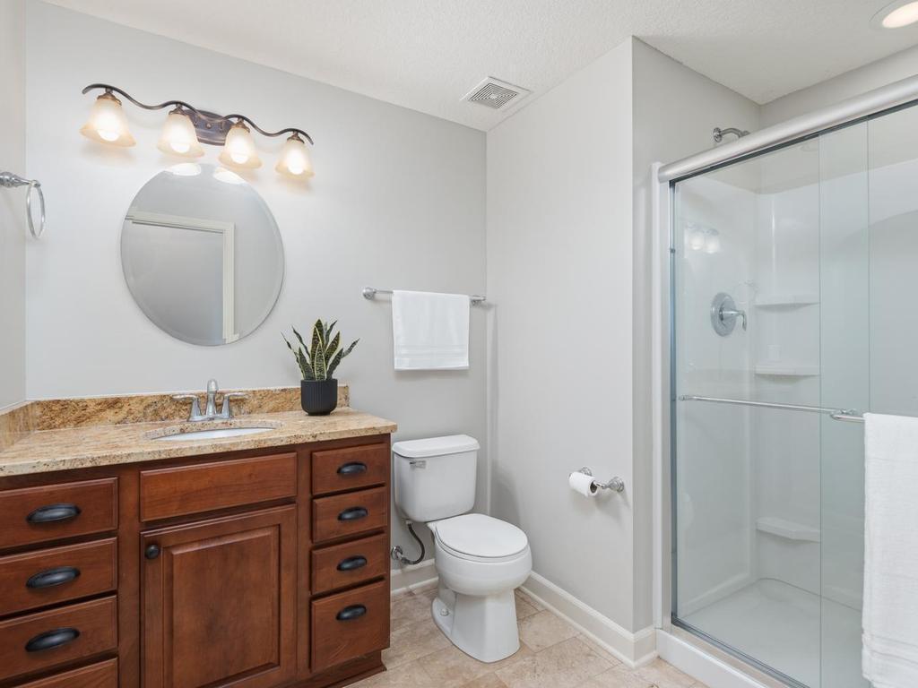 Lower level 3/4 Bathroom