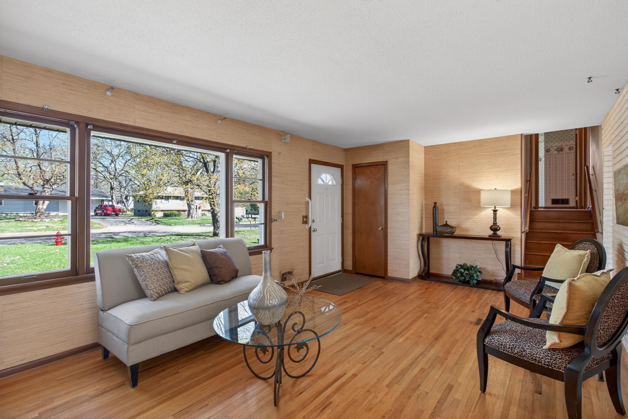 Main level: living room