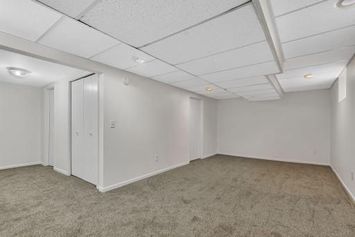 Lower level living room