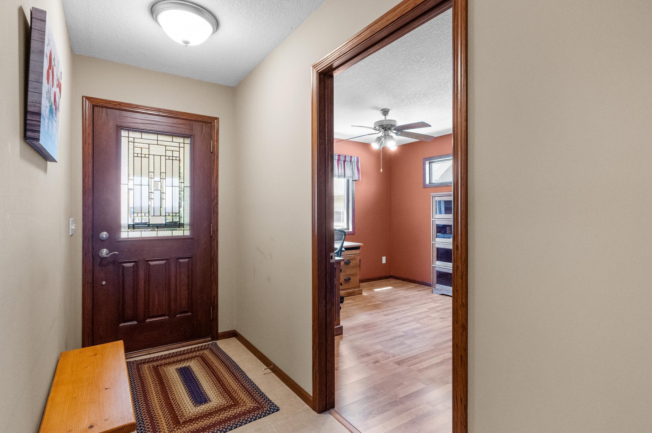 Beautiful front entry door