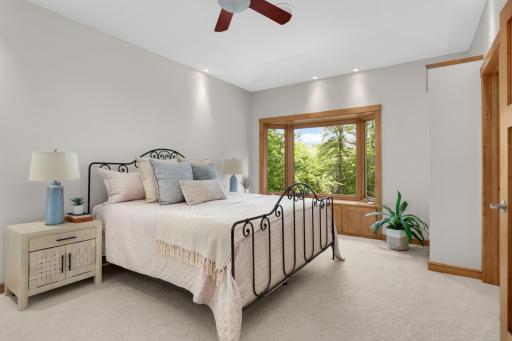 500 sq ft primary suite overlooks the lake, too!