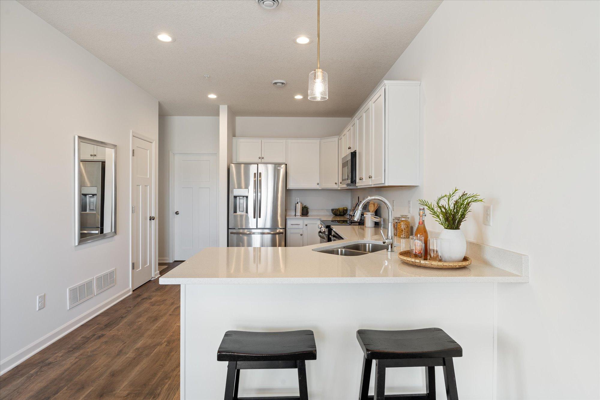 Example of finished unit