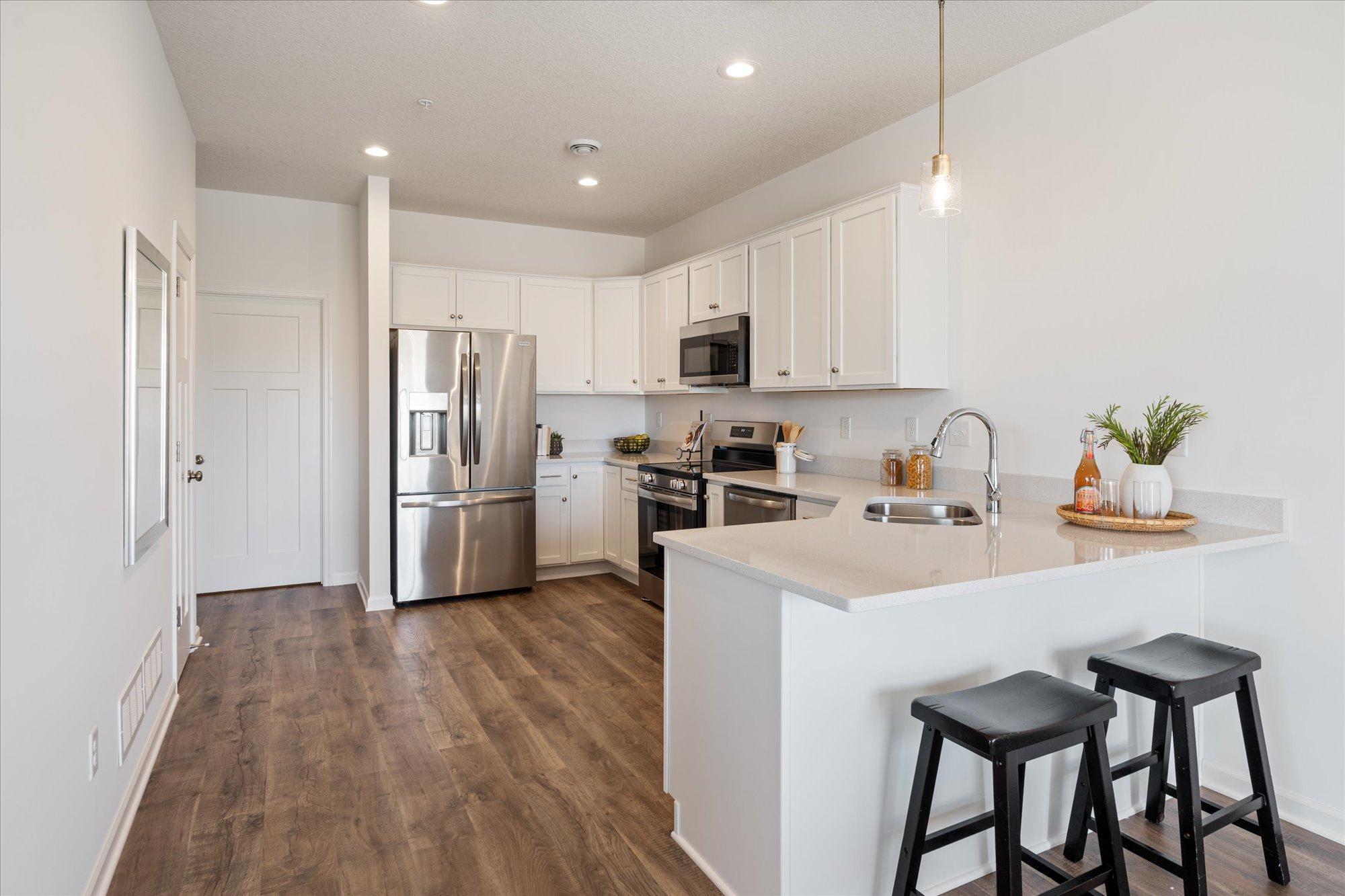 Example of finished unit