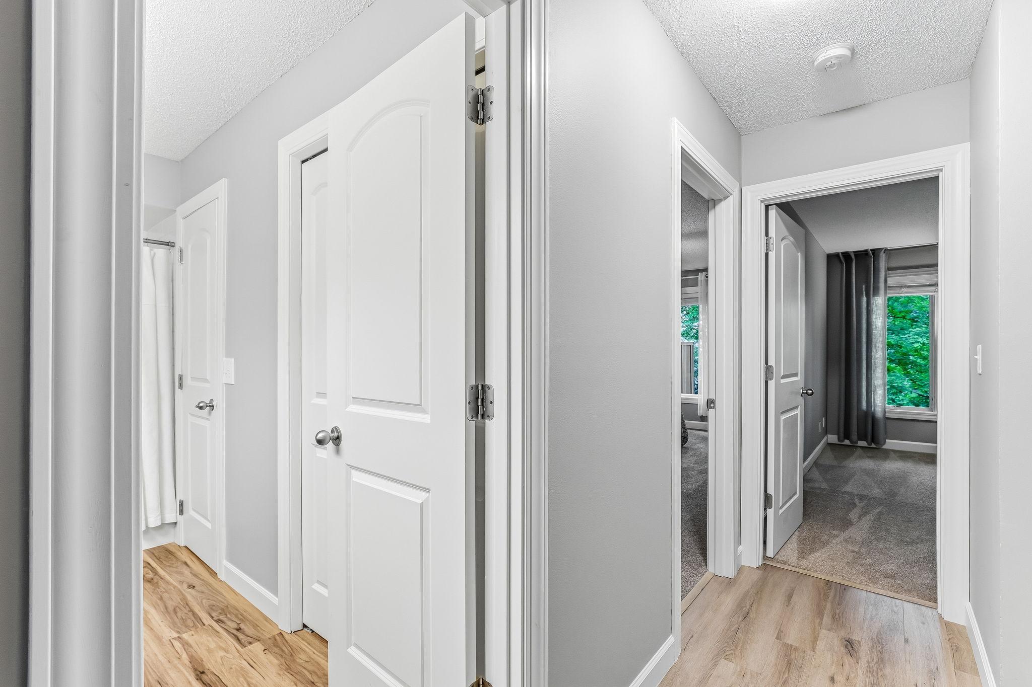 Home features two comfortable bedrooms and a well-appointed full bath.