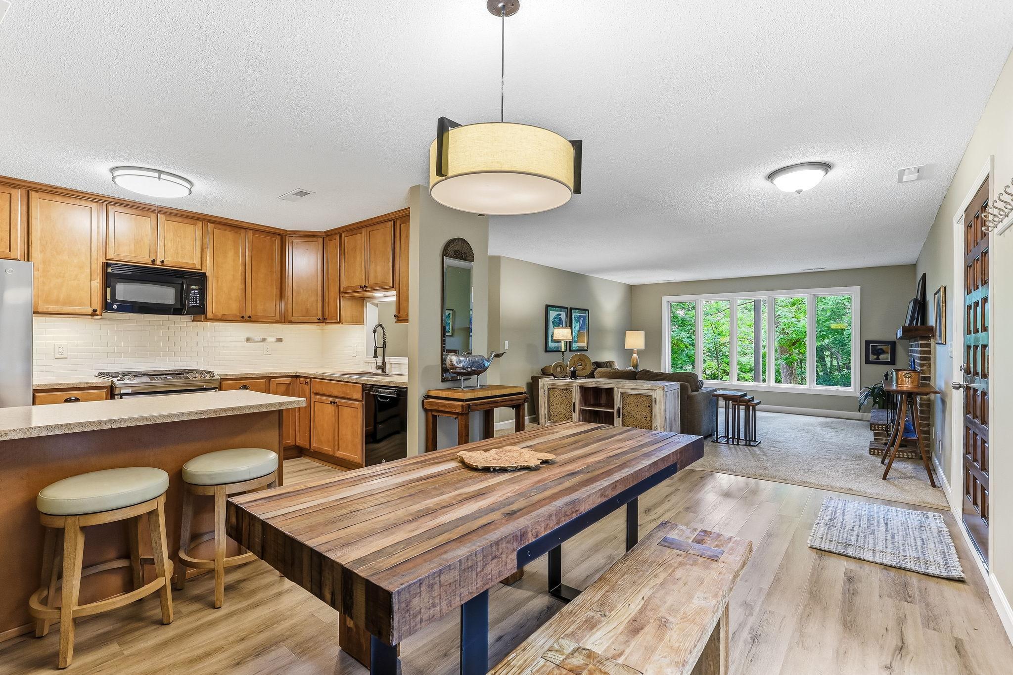 Wide sightlines and generous natural light create a sense of flow and openness.