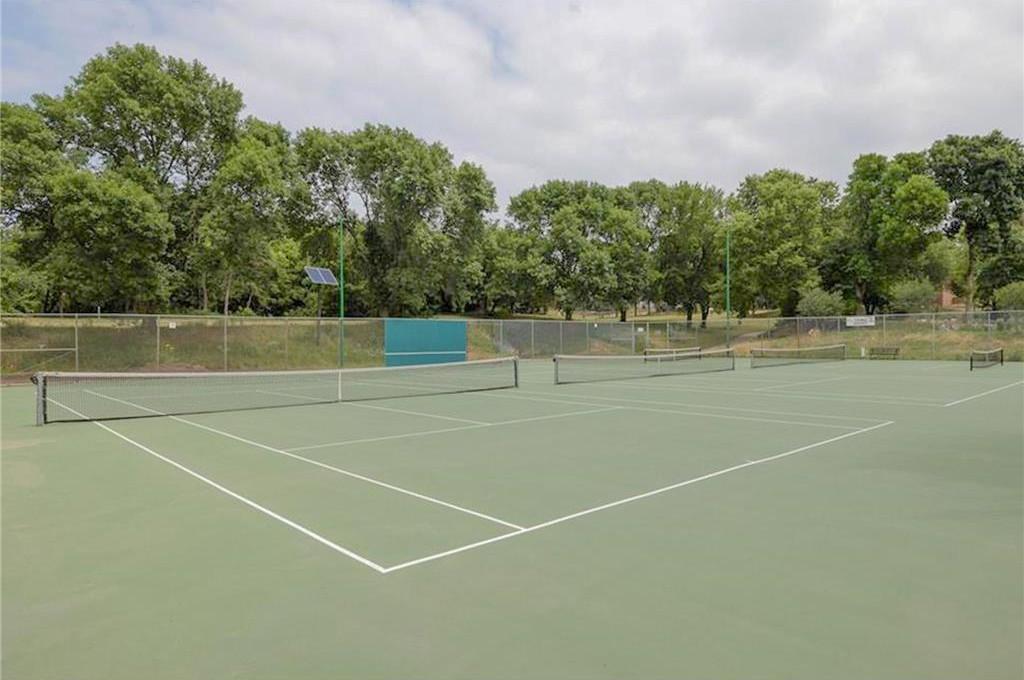 Tennis and pickleball courts offering a great space for casual play, practice, and friendly matches.