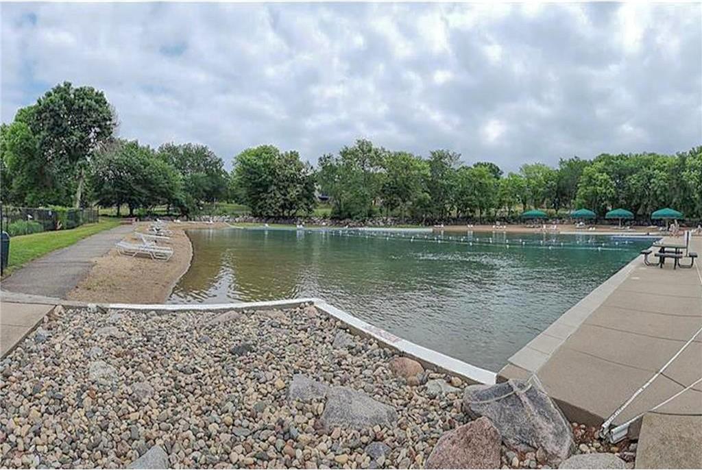 A beautifully maintained sand bottom swimming pool offering plenty of space for relaxing, swimming, and enjoying warm summer days. Access pools via card obtained from the Preserve office.