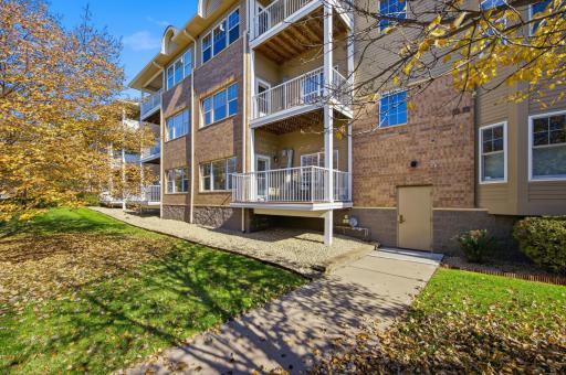 The main floor condo offers a wonderful deck to enjoy a cup of coffee, read a book or simply relax and enjoy a beautiful spring, summer or fall day!