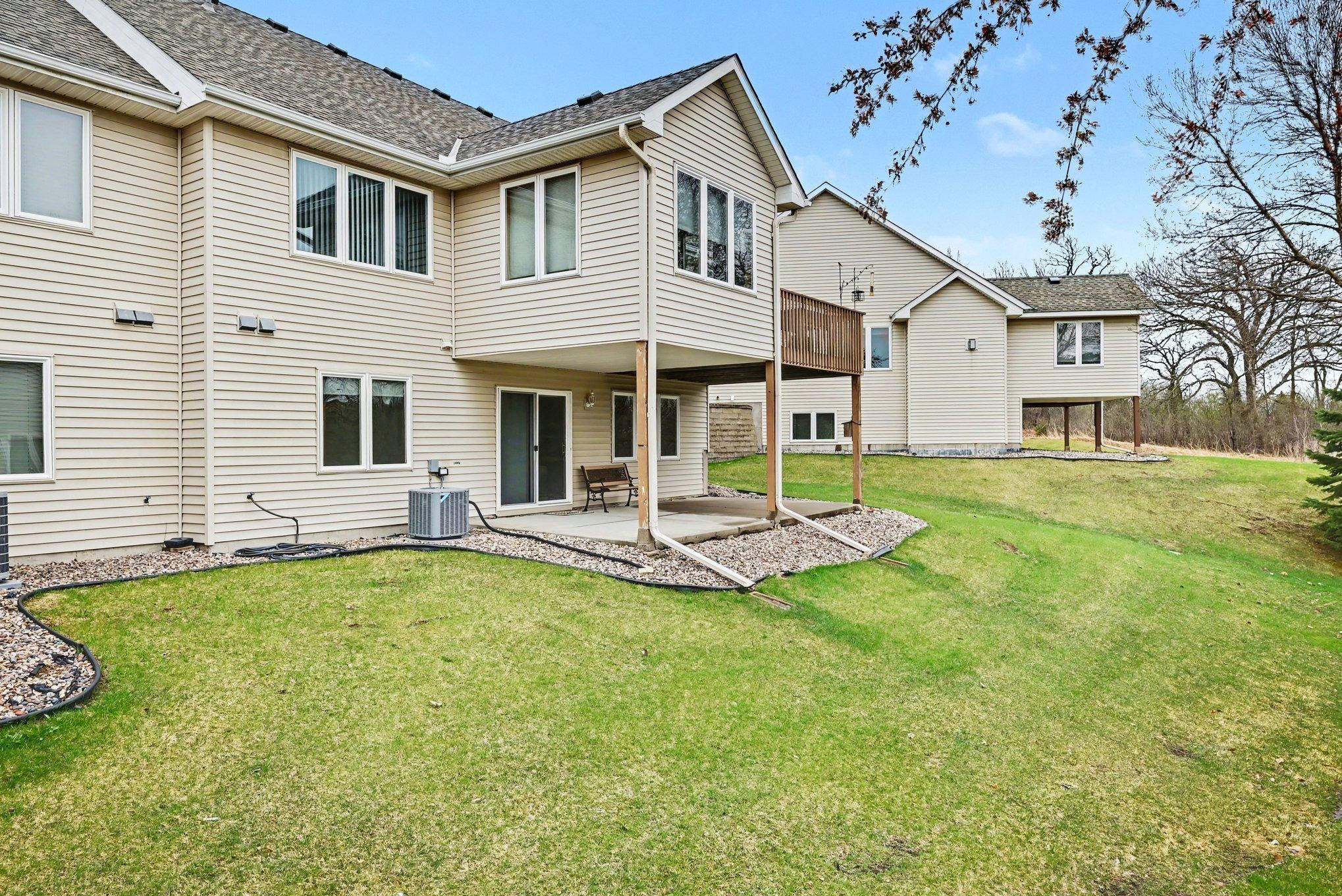 Walkout to the patio and enjoy the quiet and peaceful surroundings.