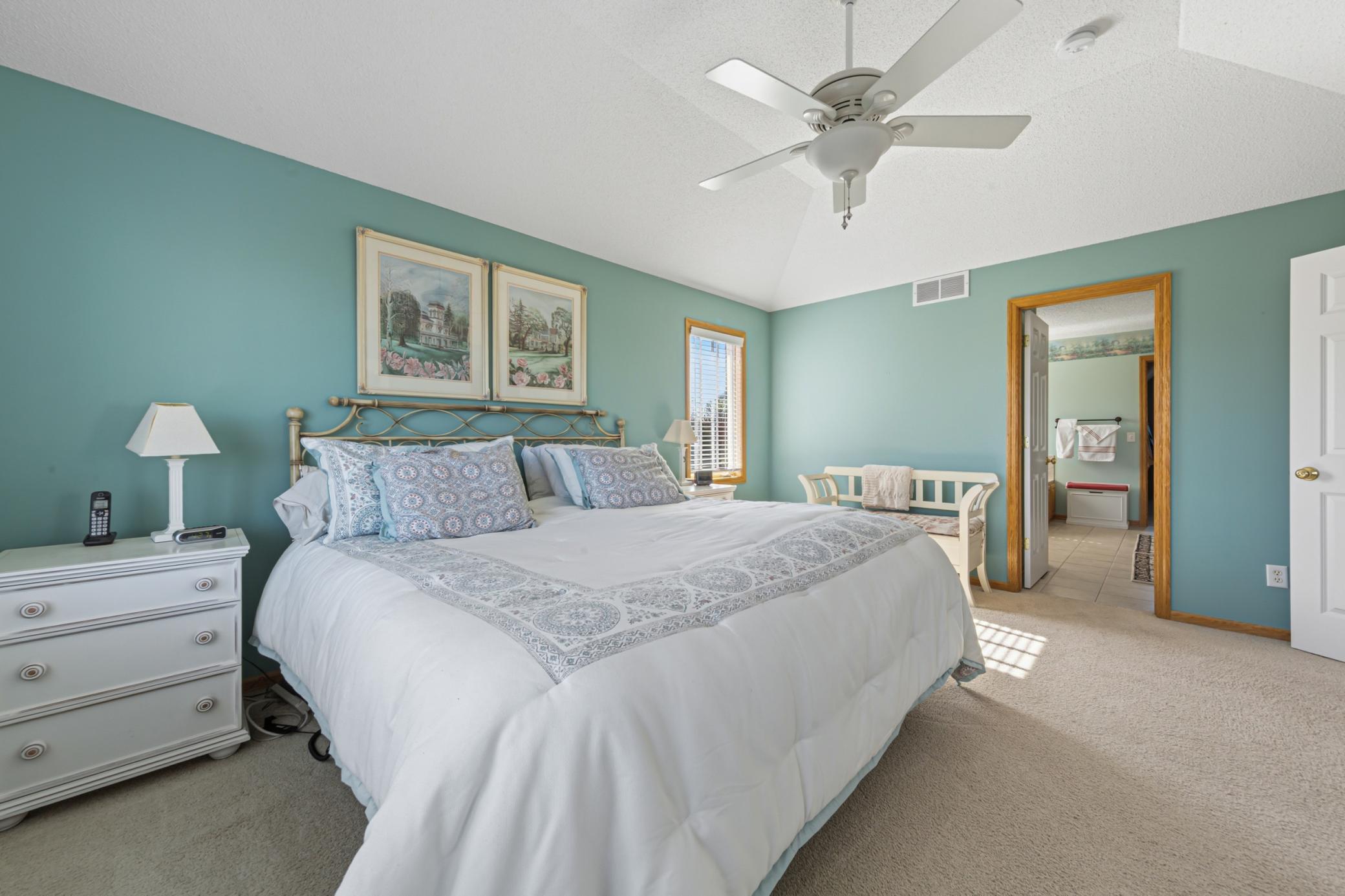 Primary bedroom view 3