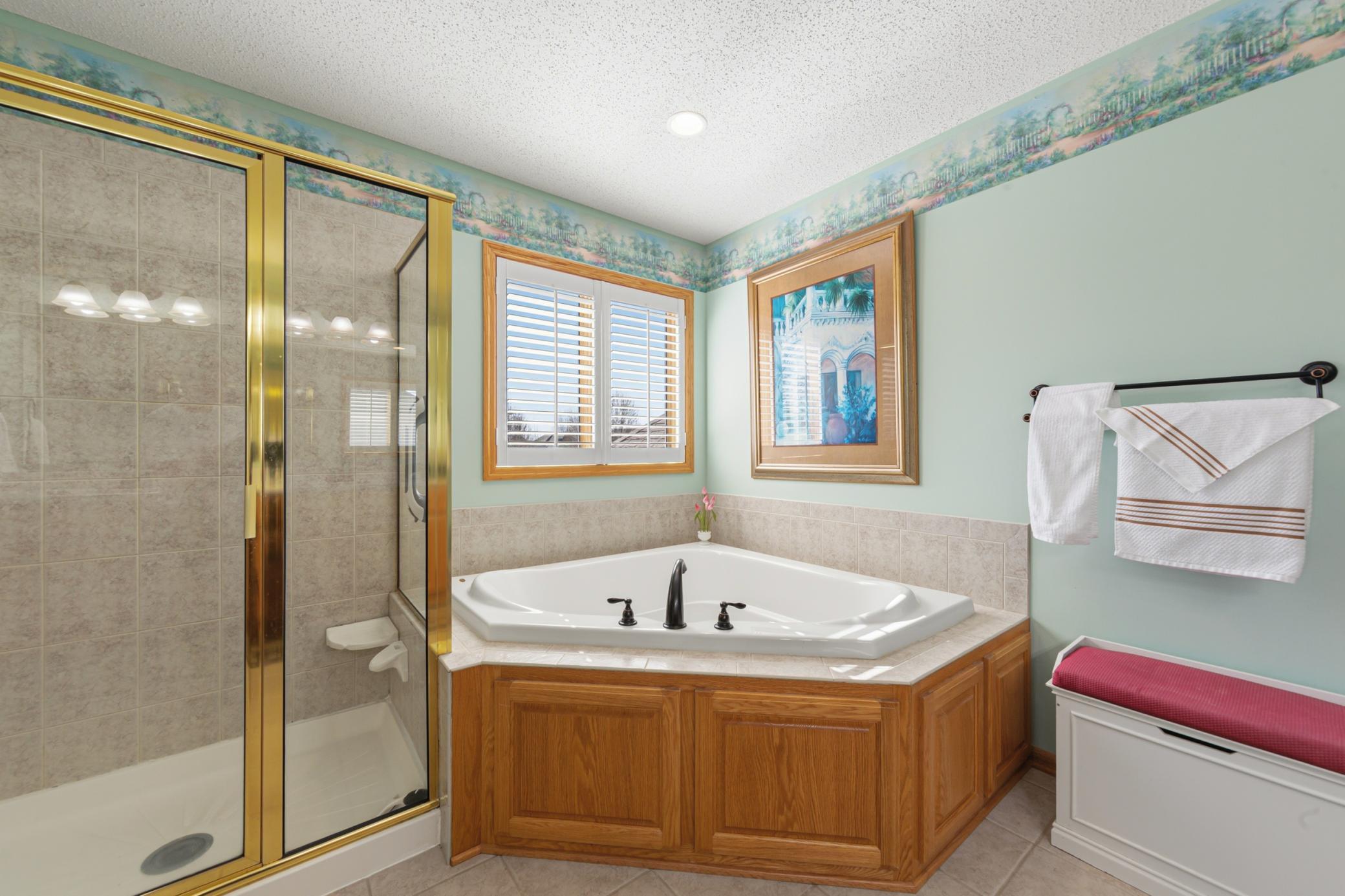 Primary bathroom view 3