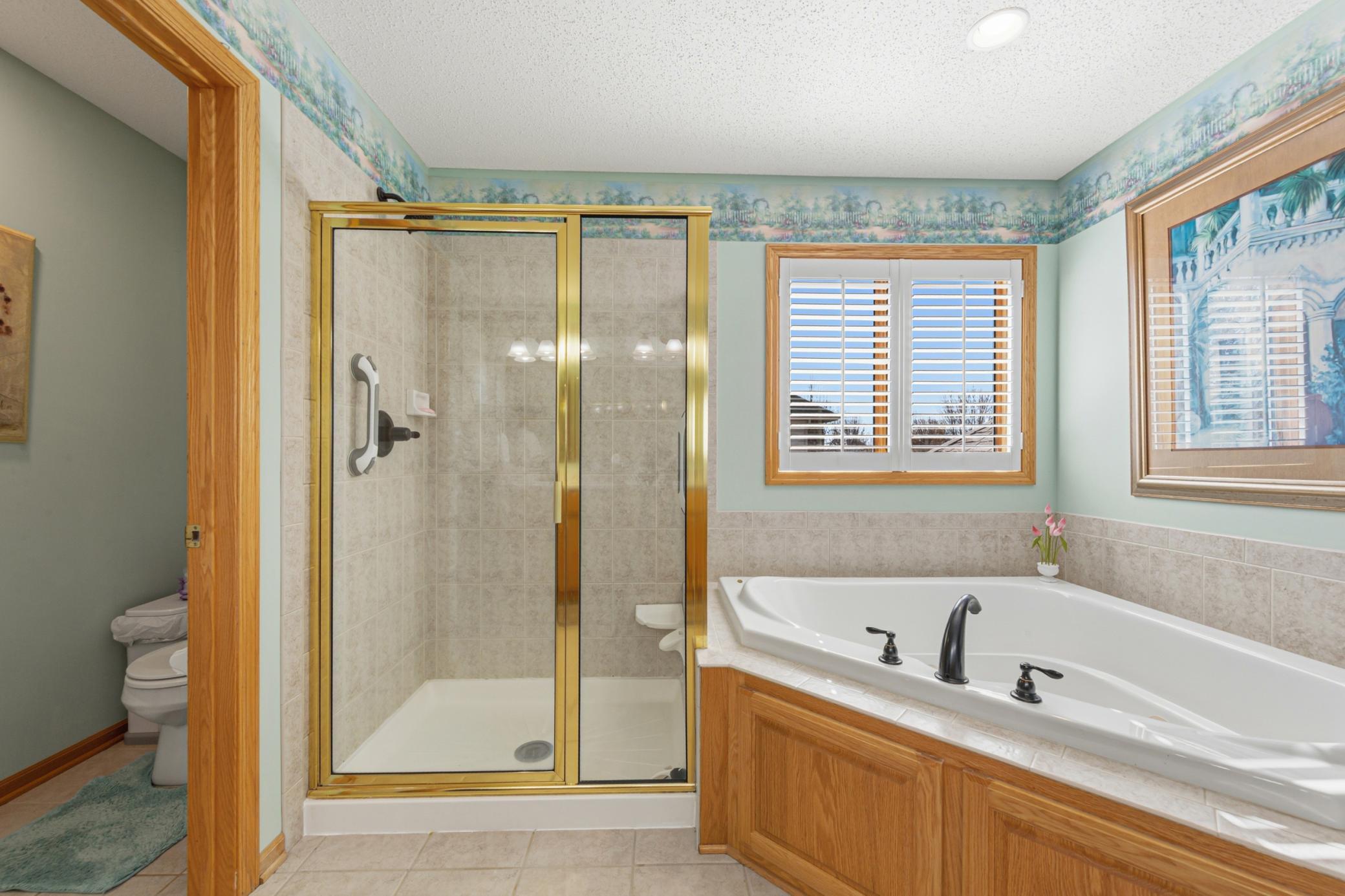 Primary bathroom view 4