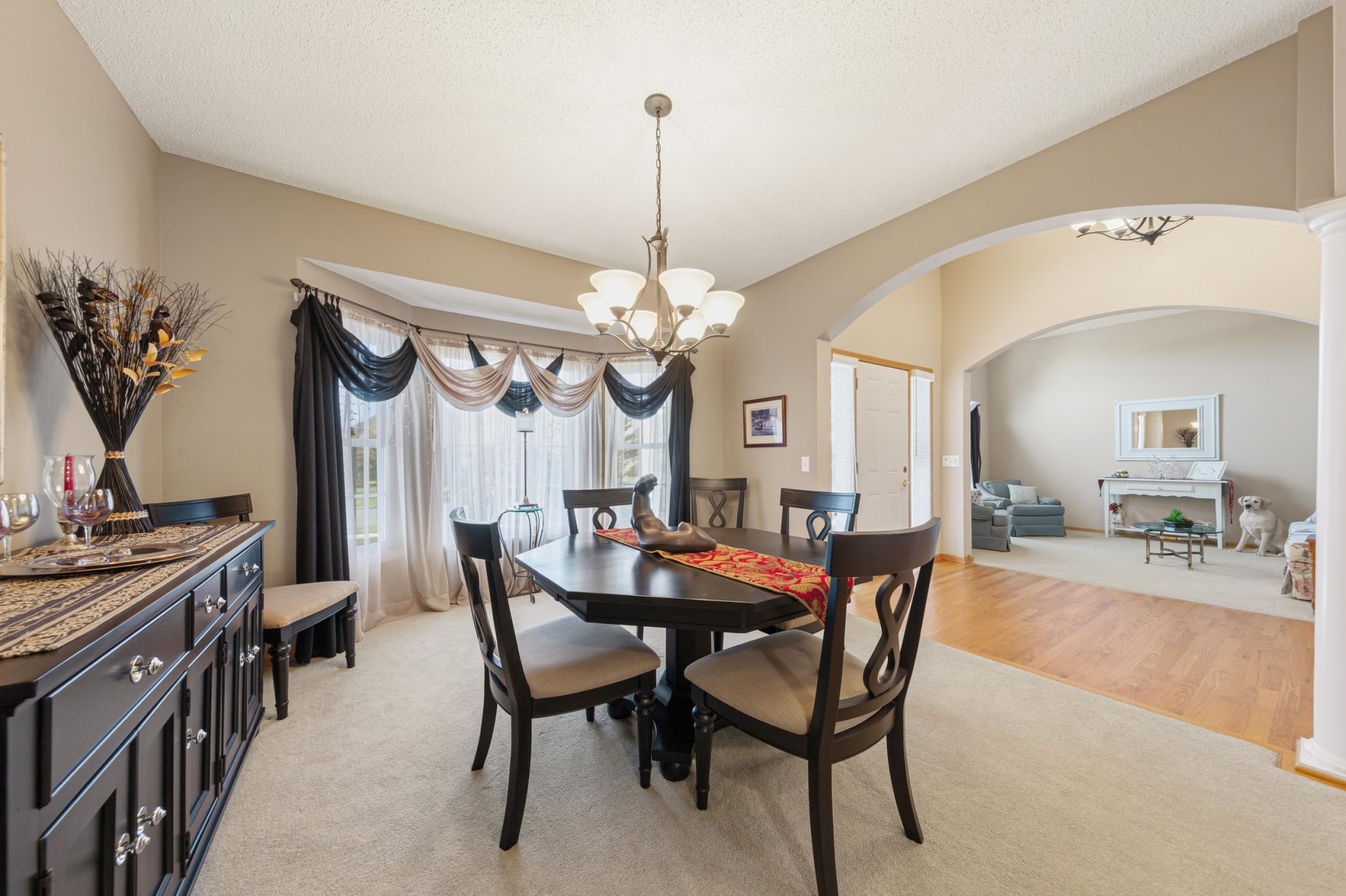 Main level dining room