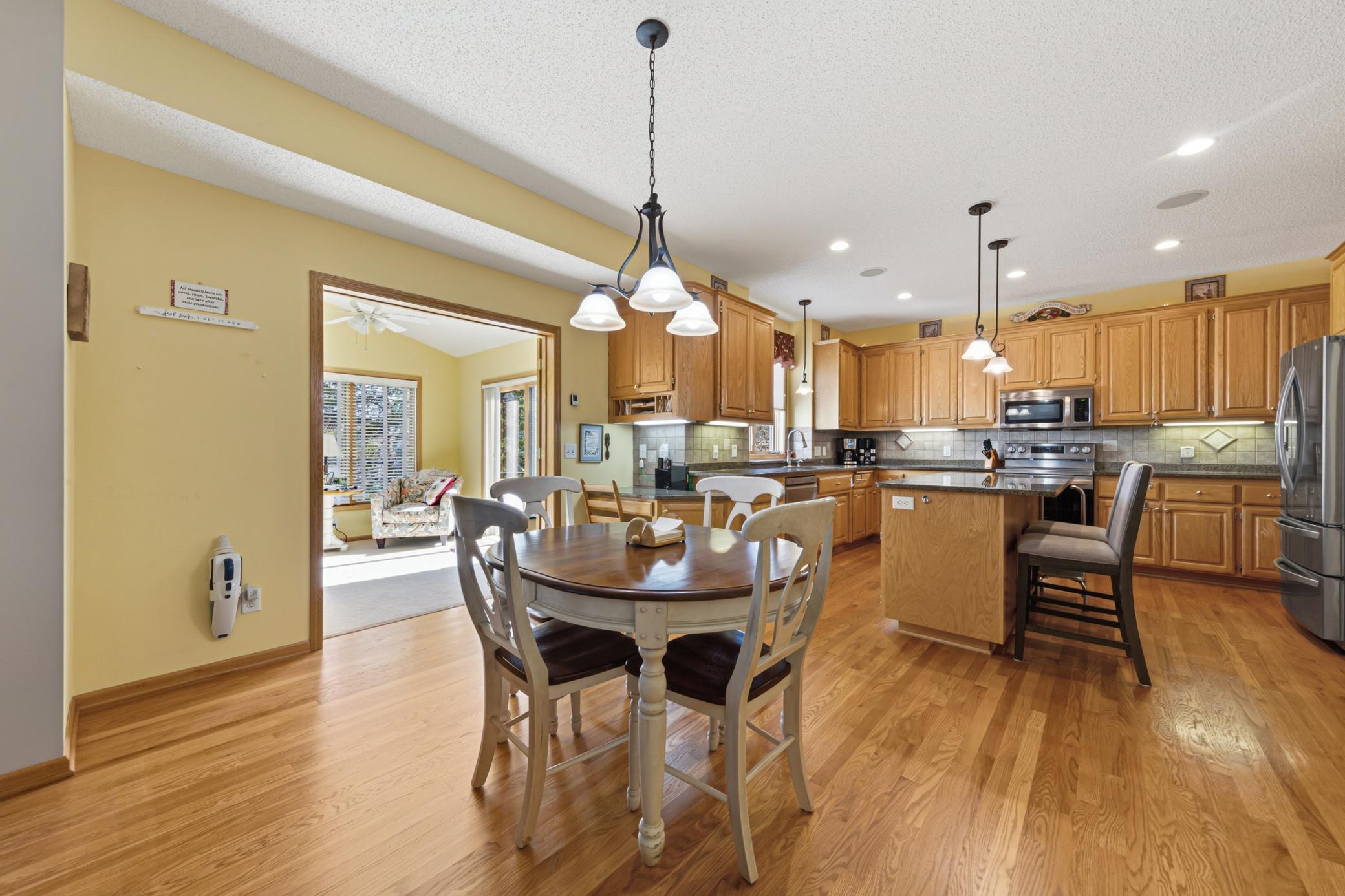 Spacious kitchen for the chef