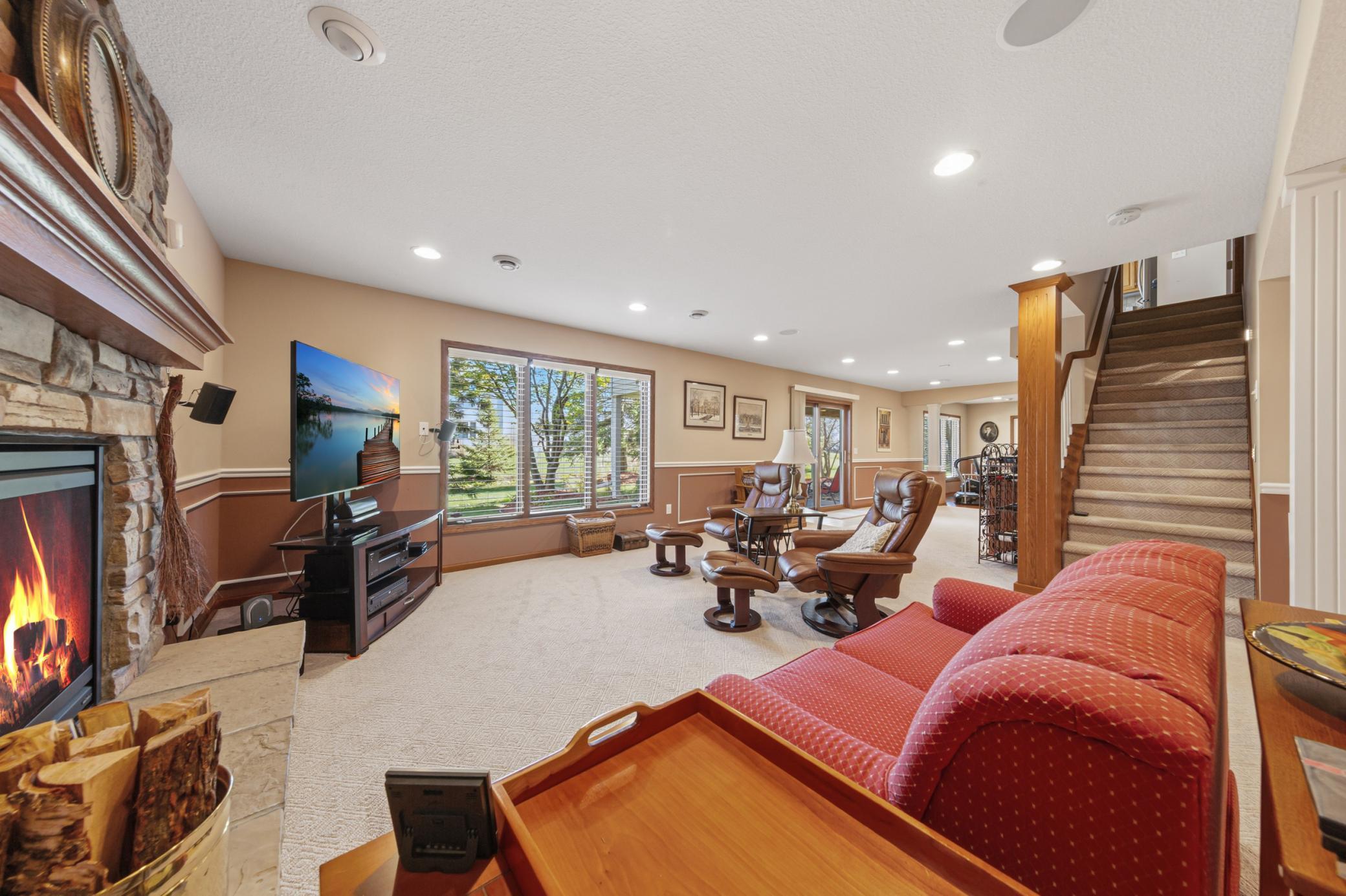 Lower-level amusement room view 3