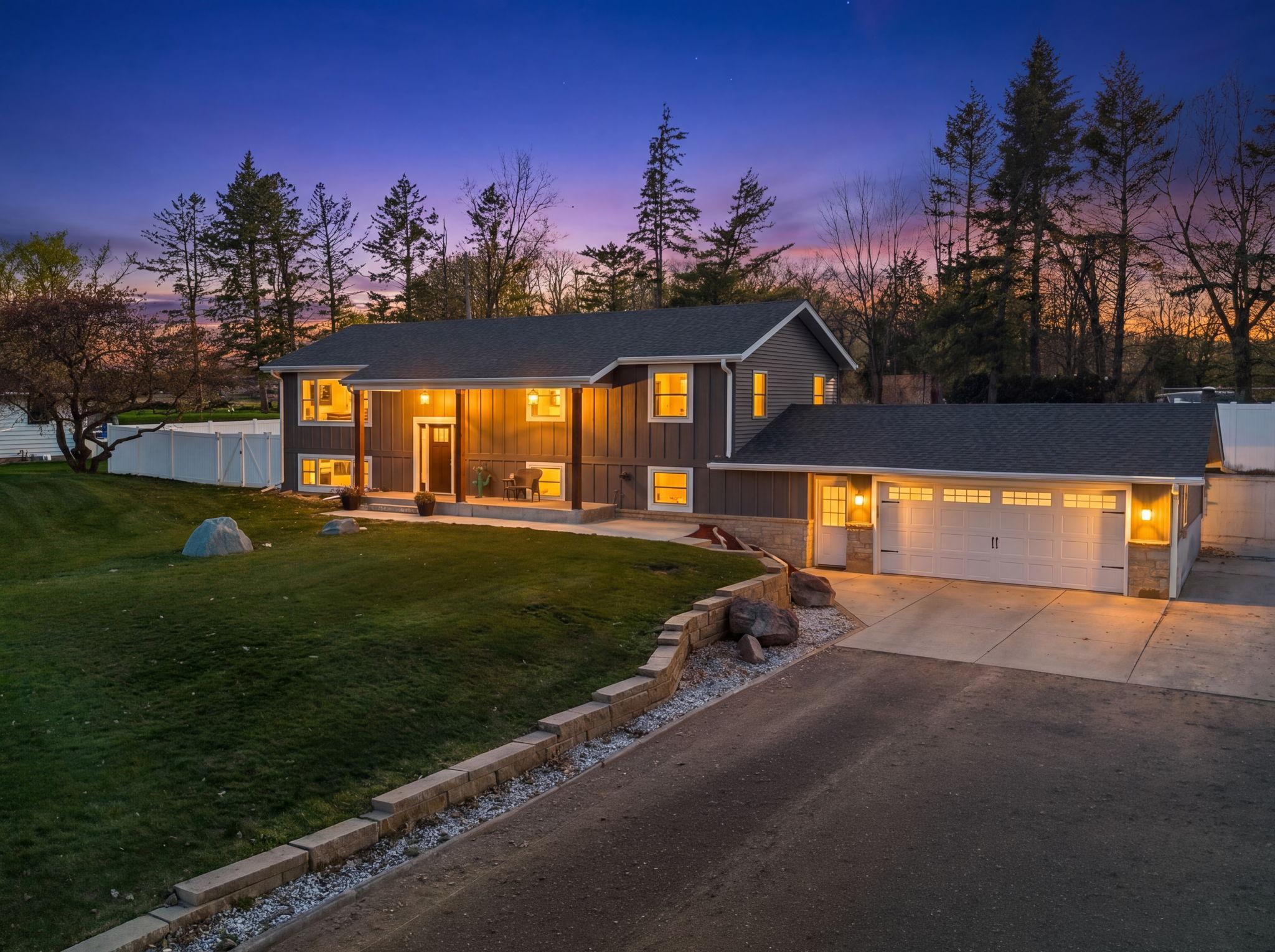 "New" home on 1/2 acre lot