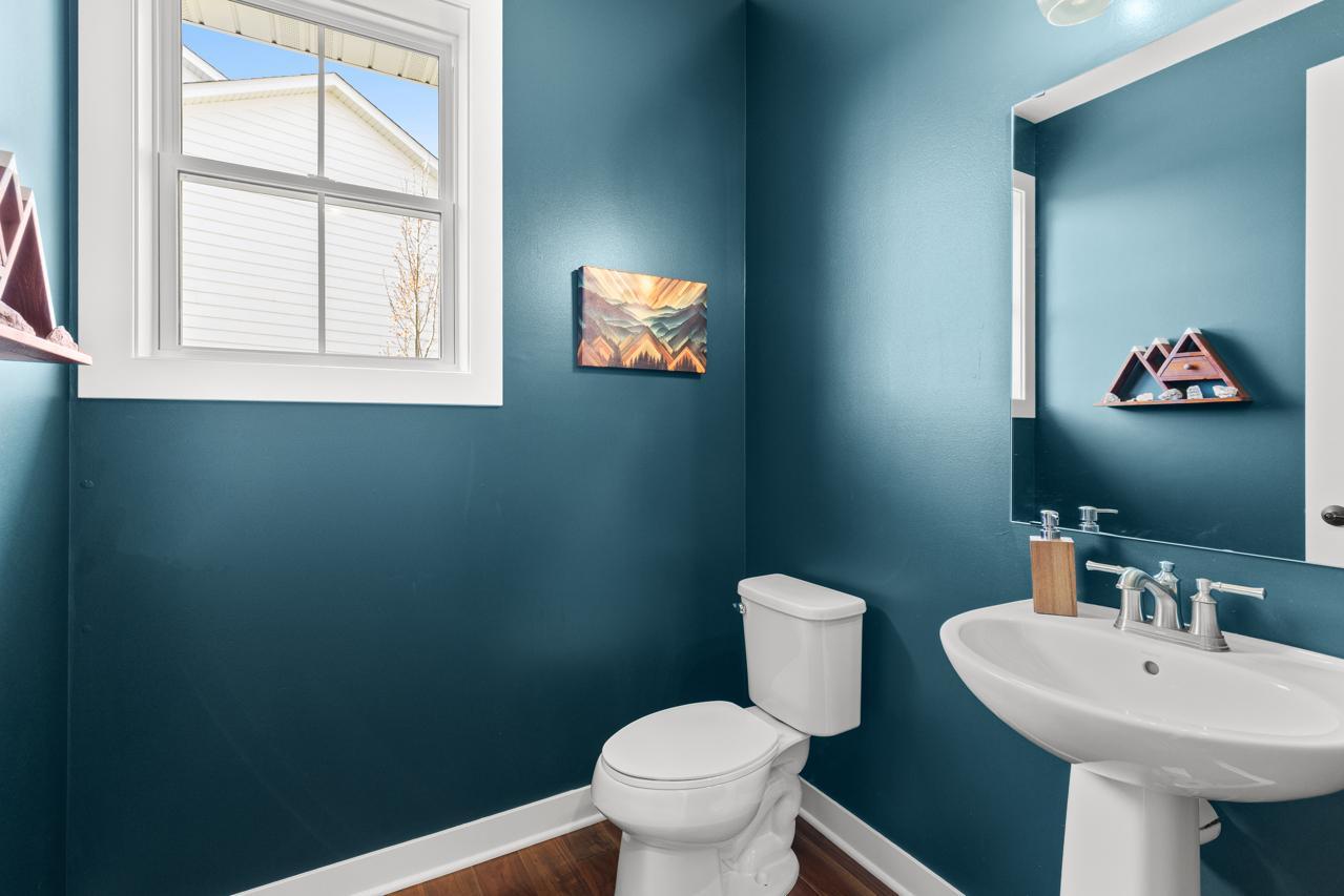 Main Floor 1/2 bath.