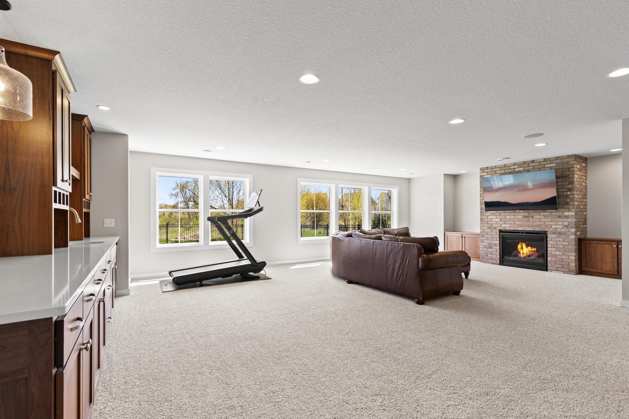 New carpet (2025) throughout the entire lower level.