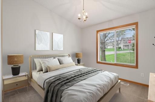 Second Bedroom or Office (virtually staged)