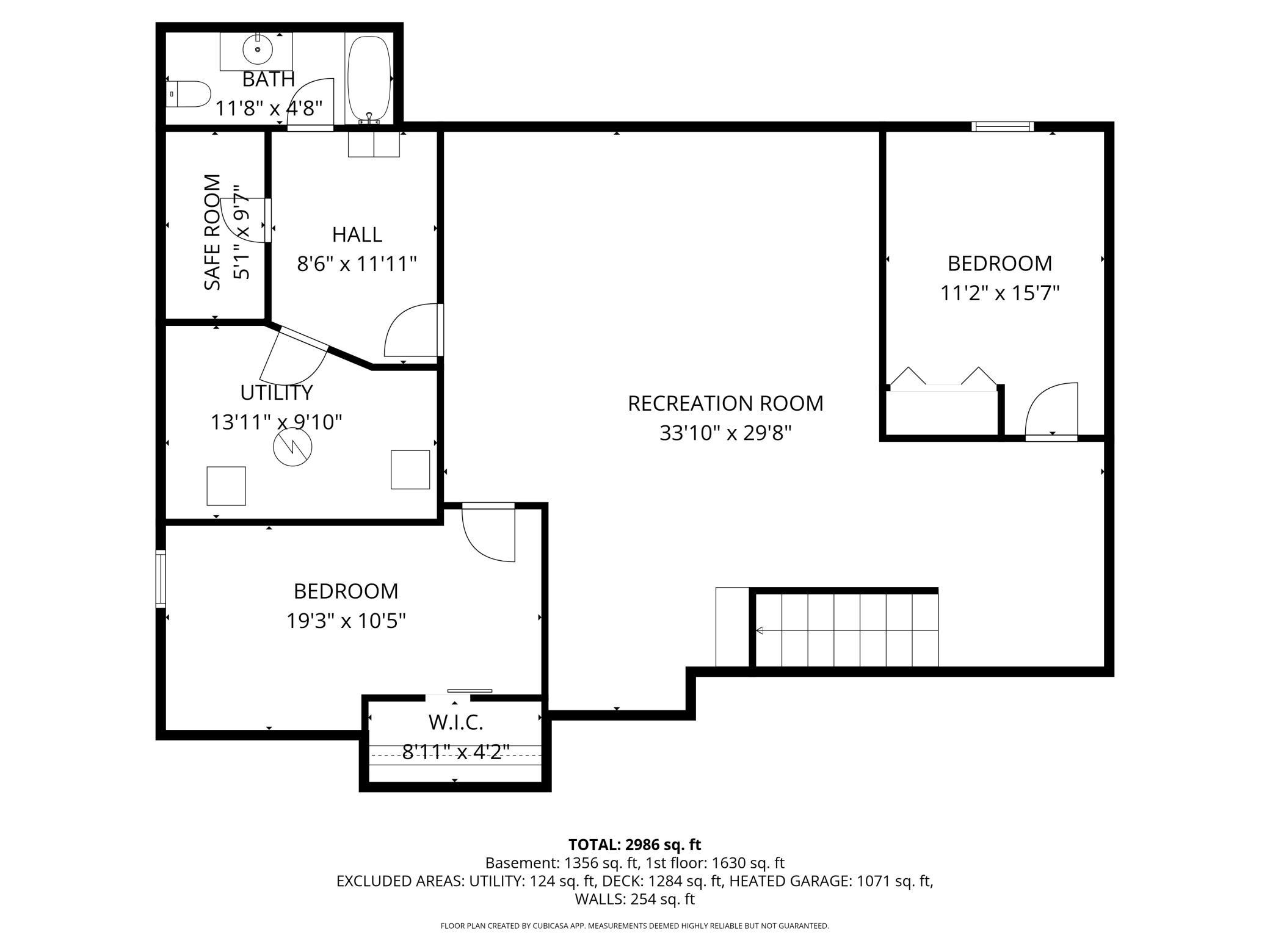 Lower Level Floor Plan