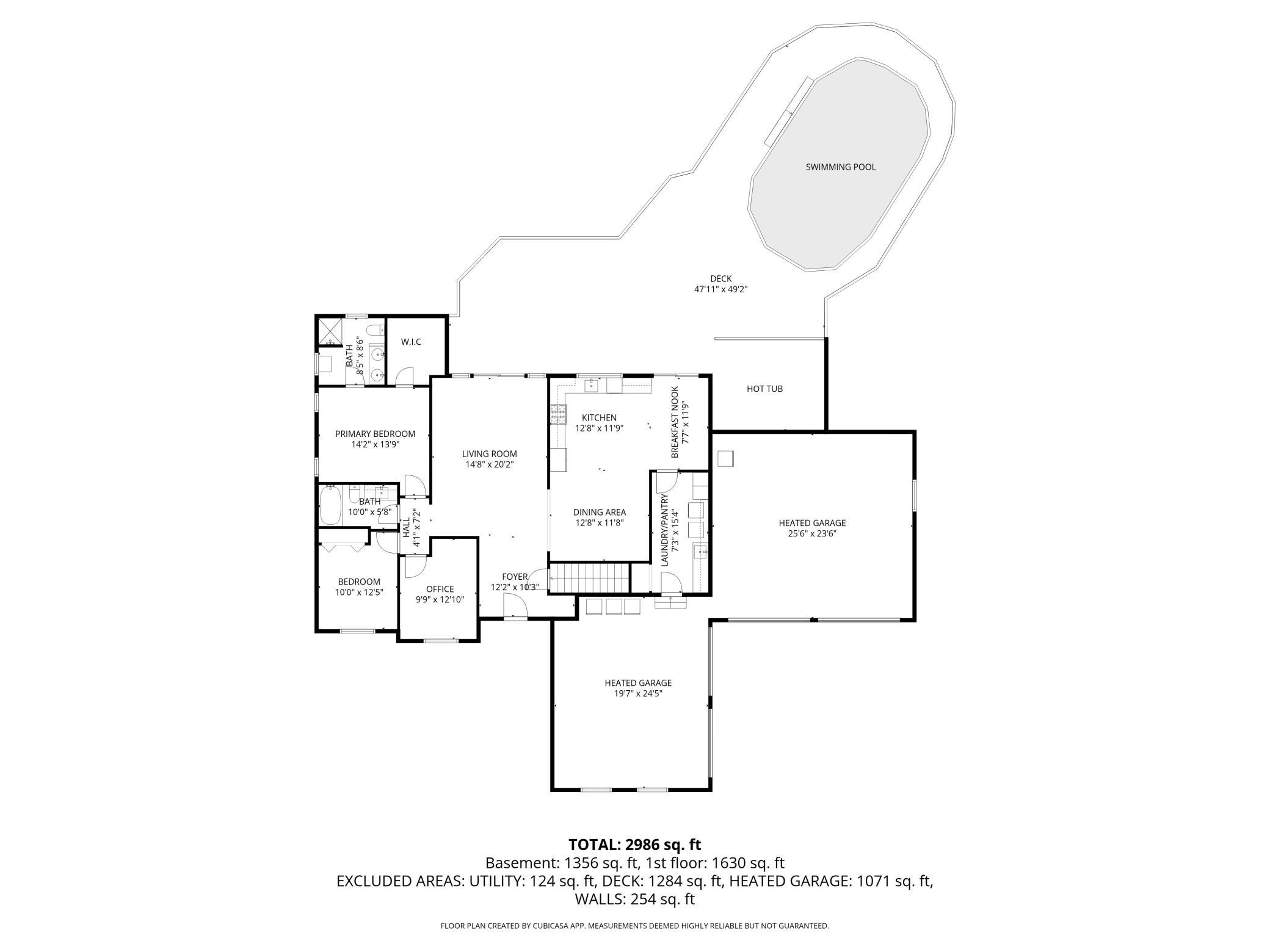 Main Level Floor Plan