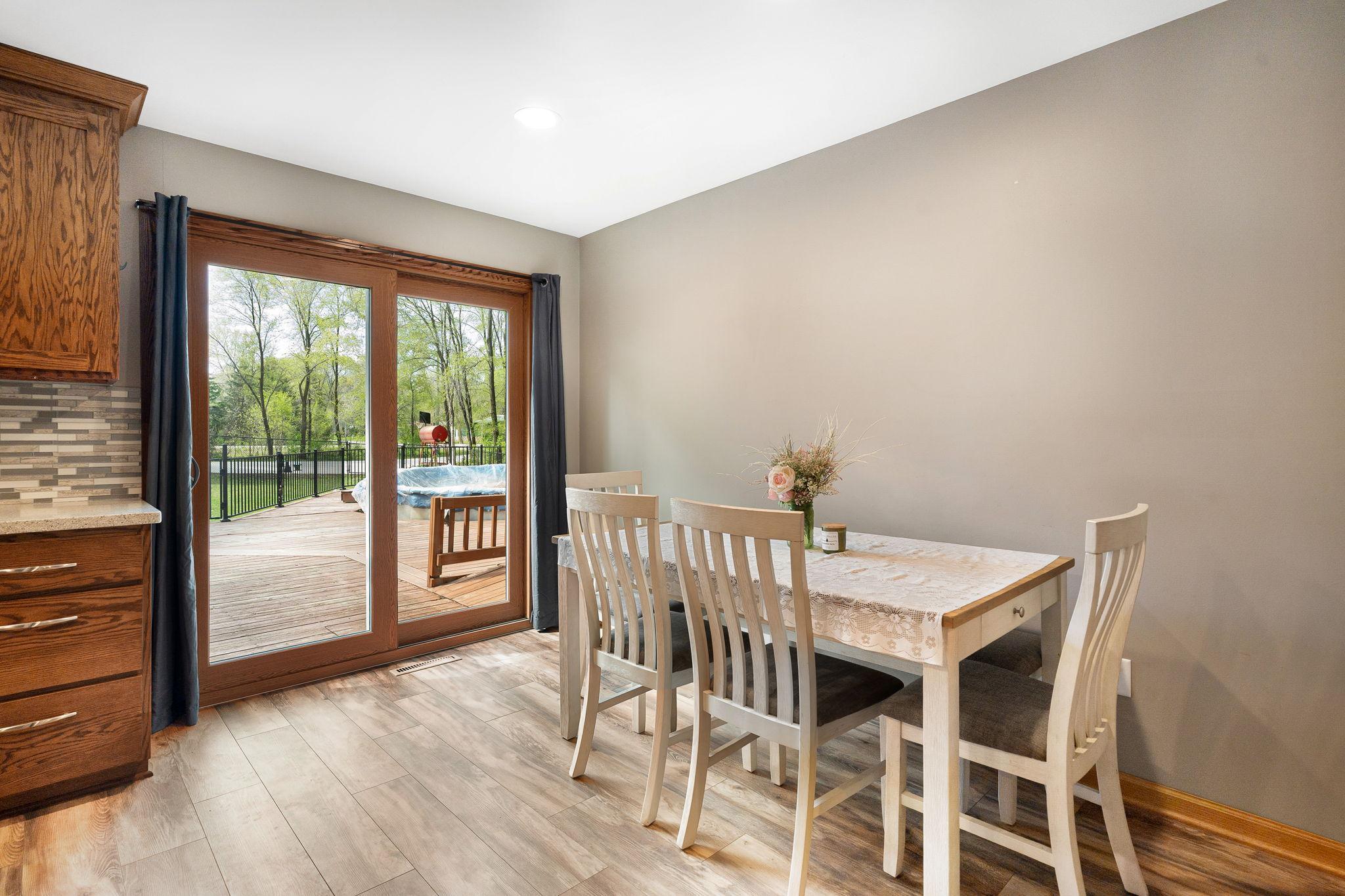 Breakfast Nook in Kitchen