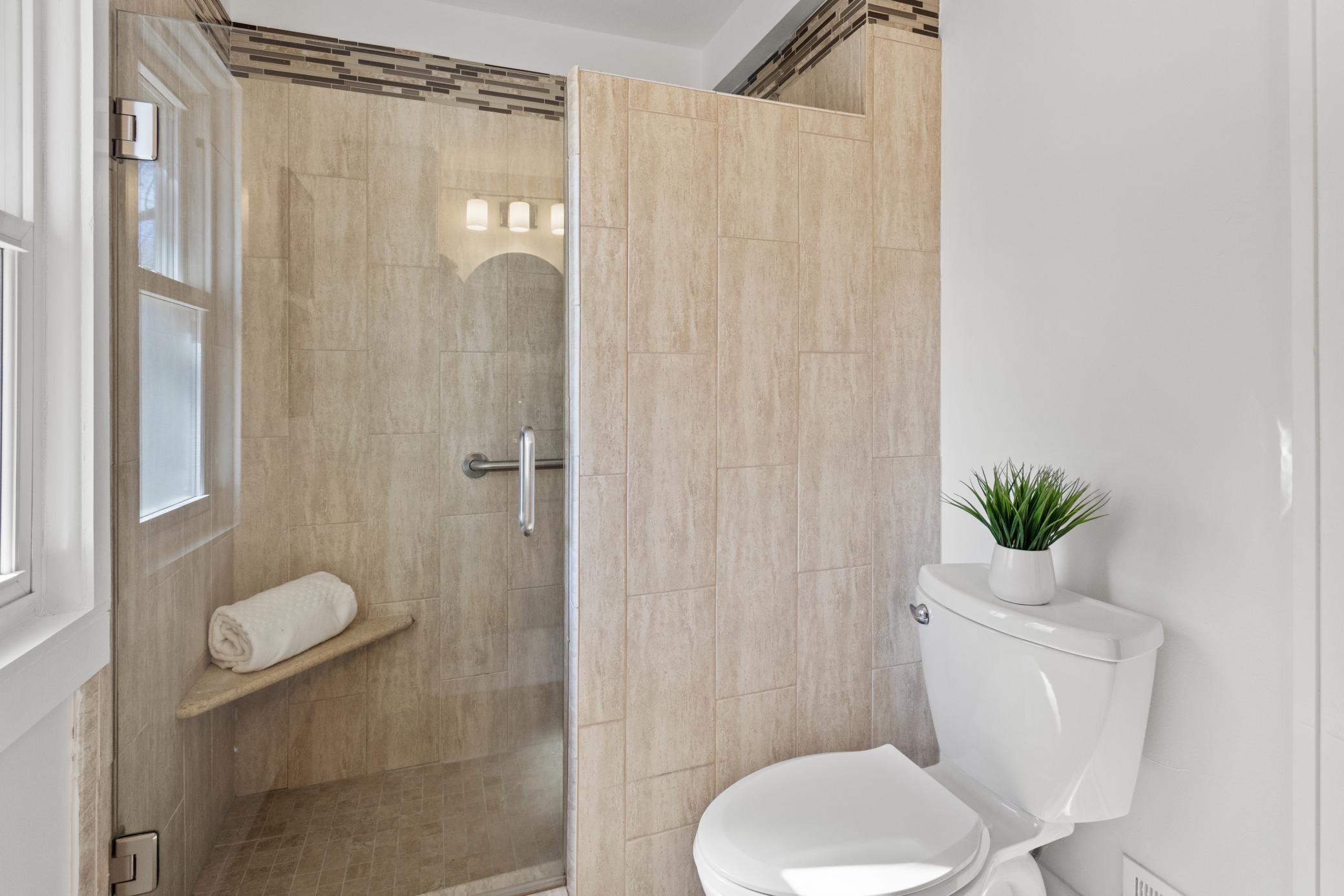 Main Floor Tile Shower