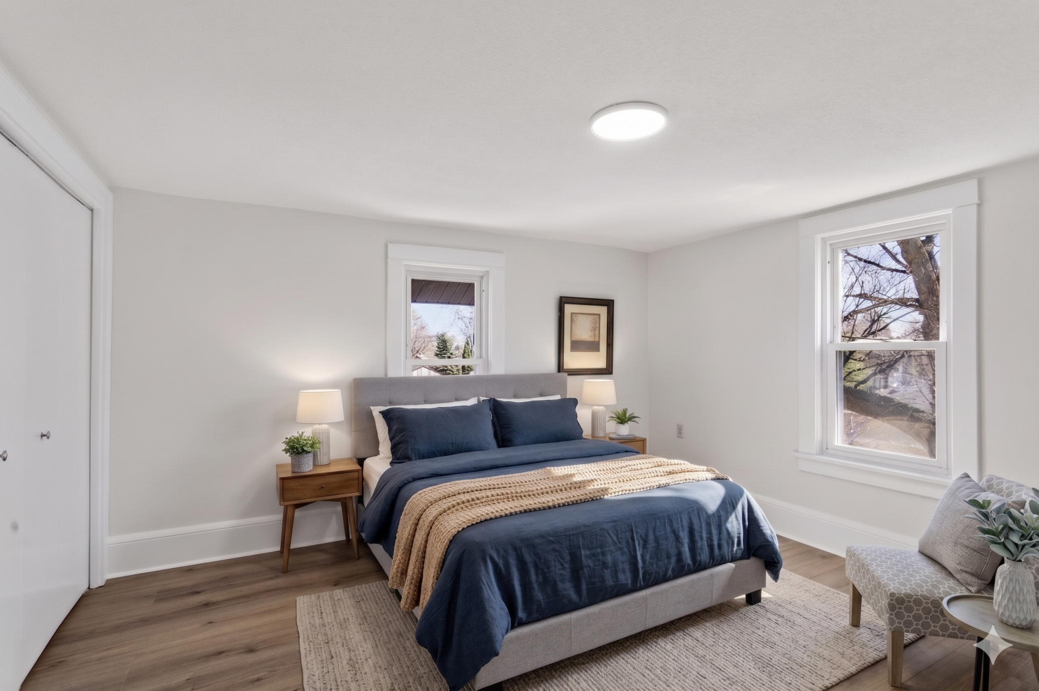 Upper Level Bedroom 4 (Virtually Staged)