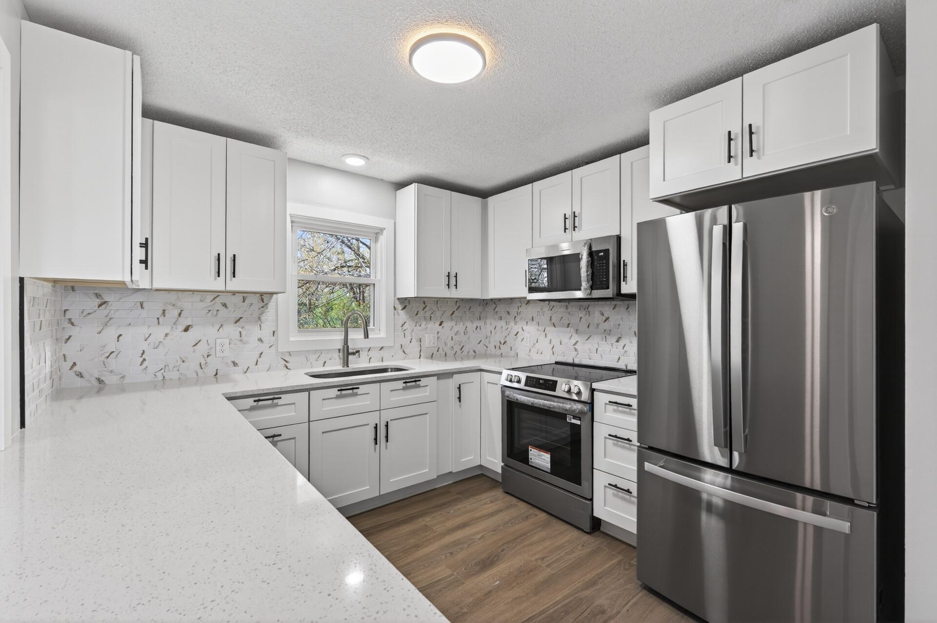 Fully remodeled kitchen