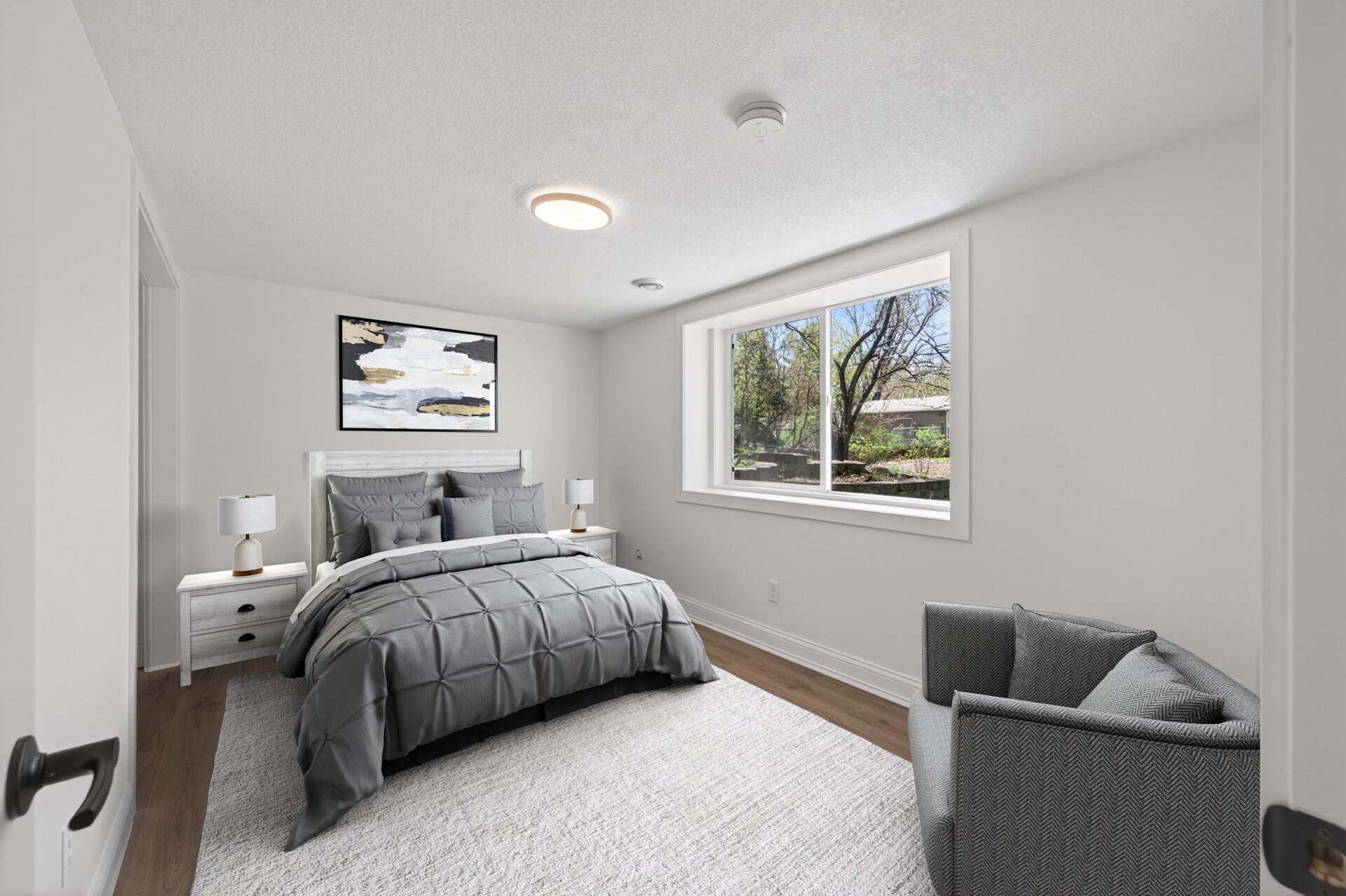 Bedroom 4 - virtually staged