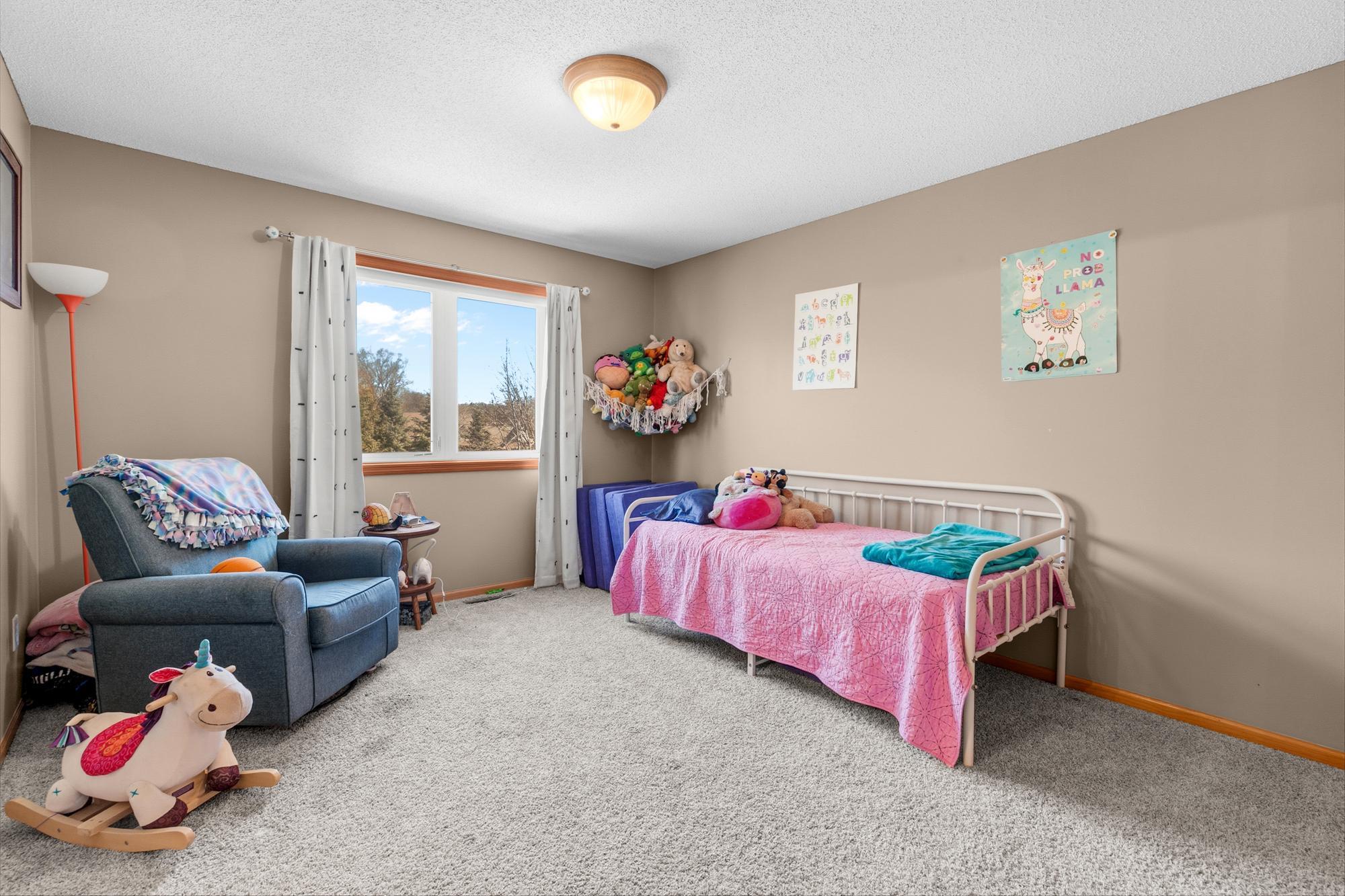 All Bedrooms are sun-filled and spacious.