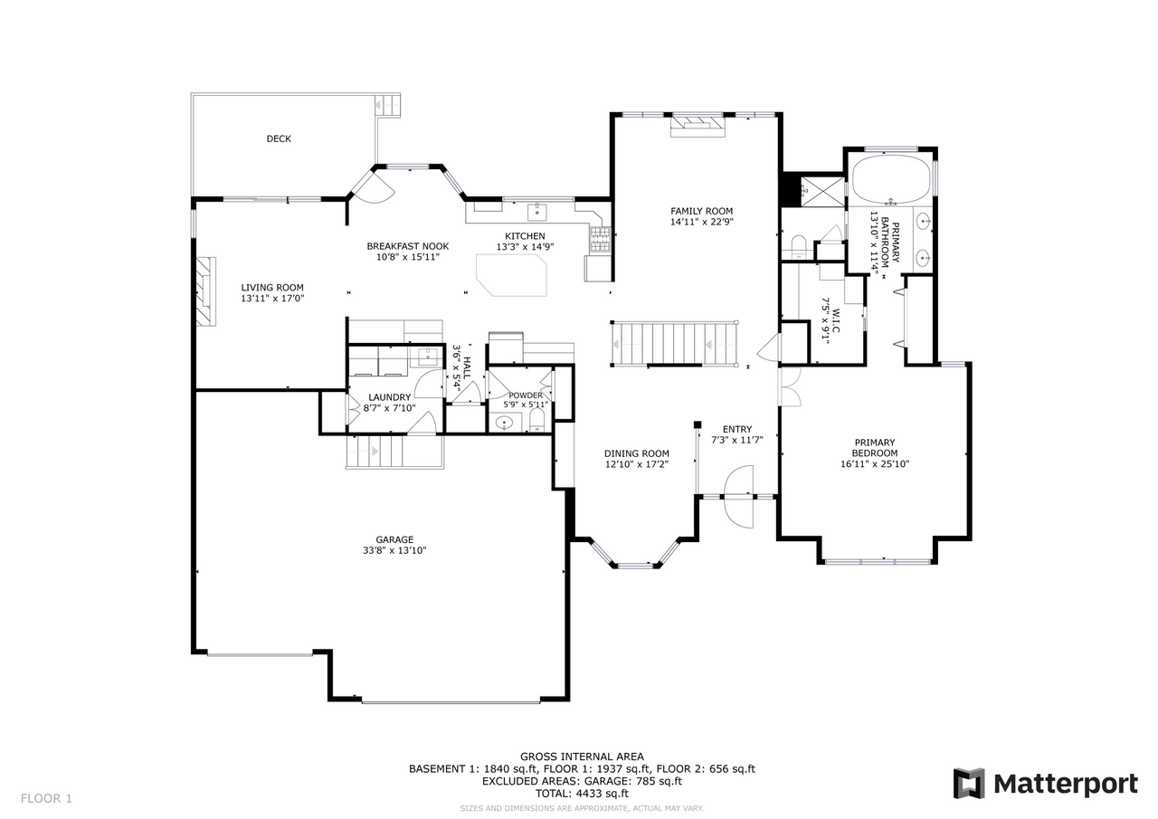 Main Floor floor plan