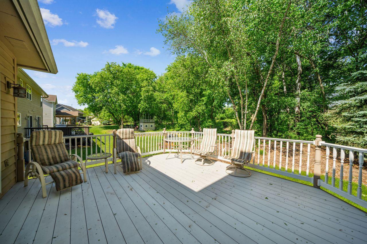 Large maintenance free deck
