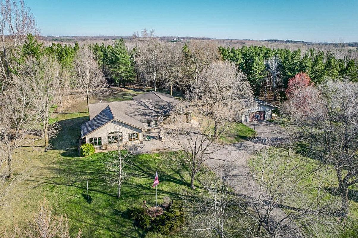 Wooded lot on 8+ acres!