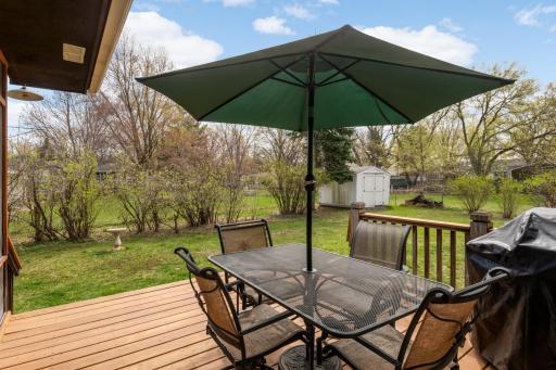 A great summer relaxation spot on your deck.