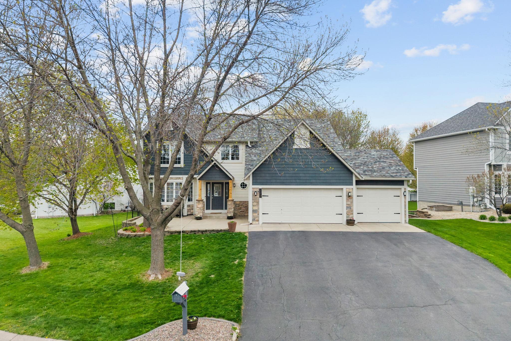 A warm and welcoming first impression with classic curb appeal, and a setting you’ll love coming home to.