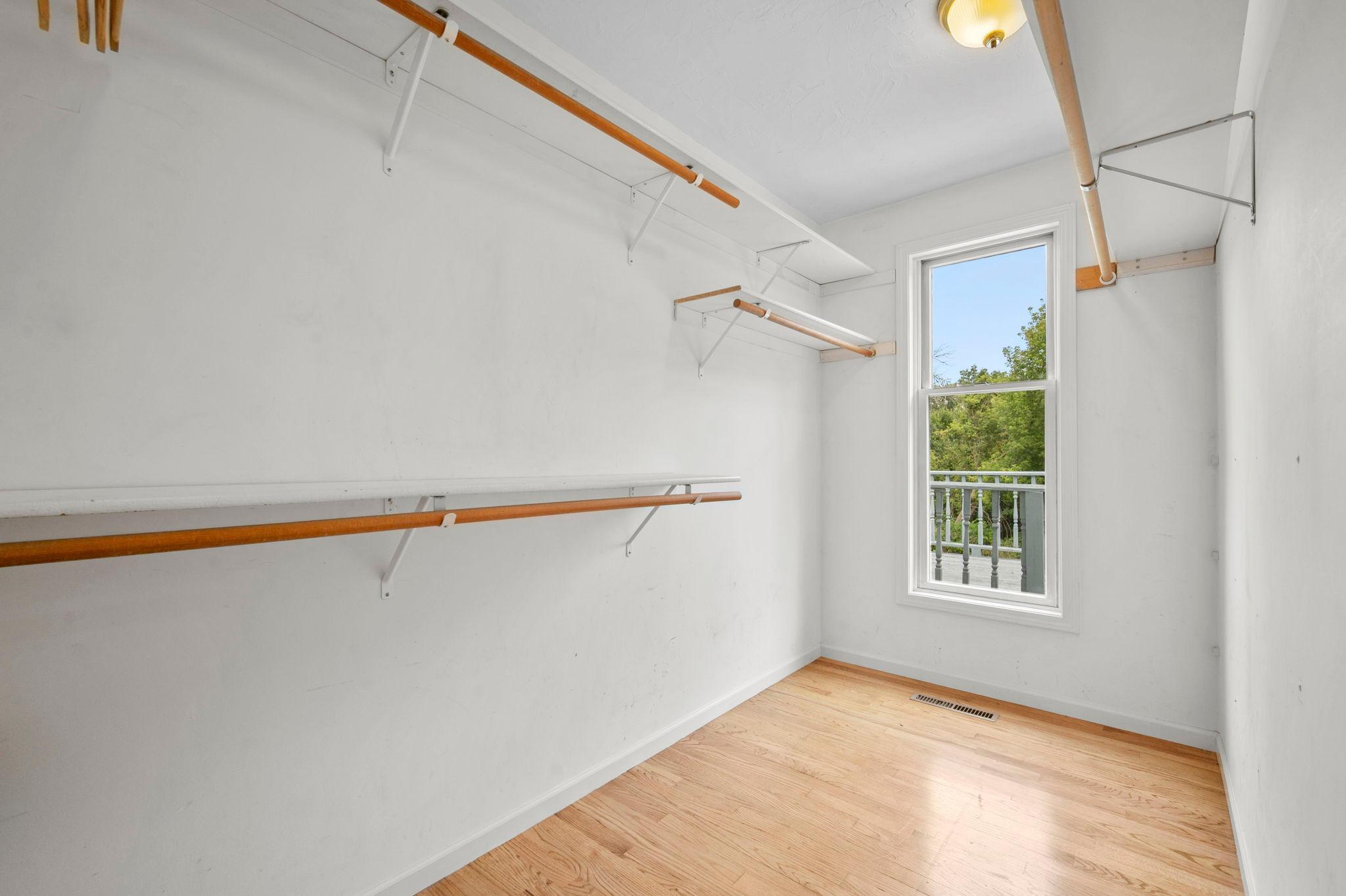 Primary En Suite offers spacious walk in closet as well as second bonus-closet!