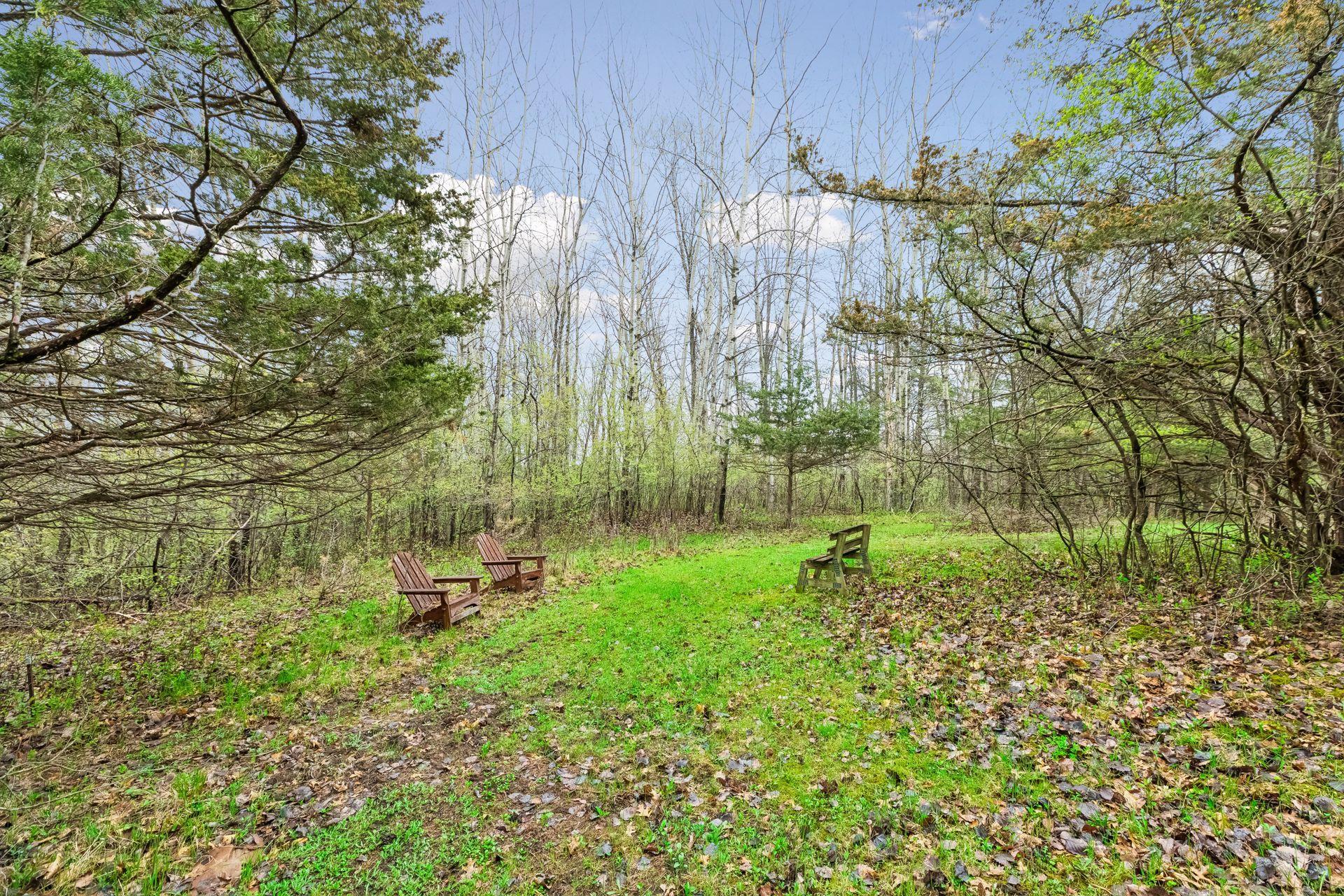 Largely wooded and private!