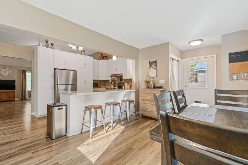 Kitchen and breakfast nook
