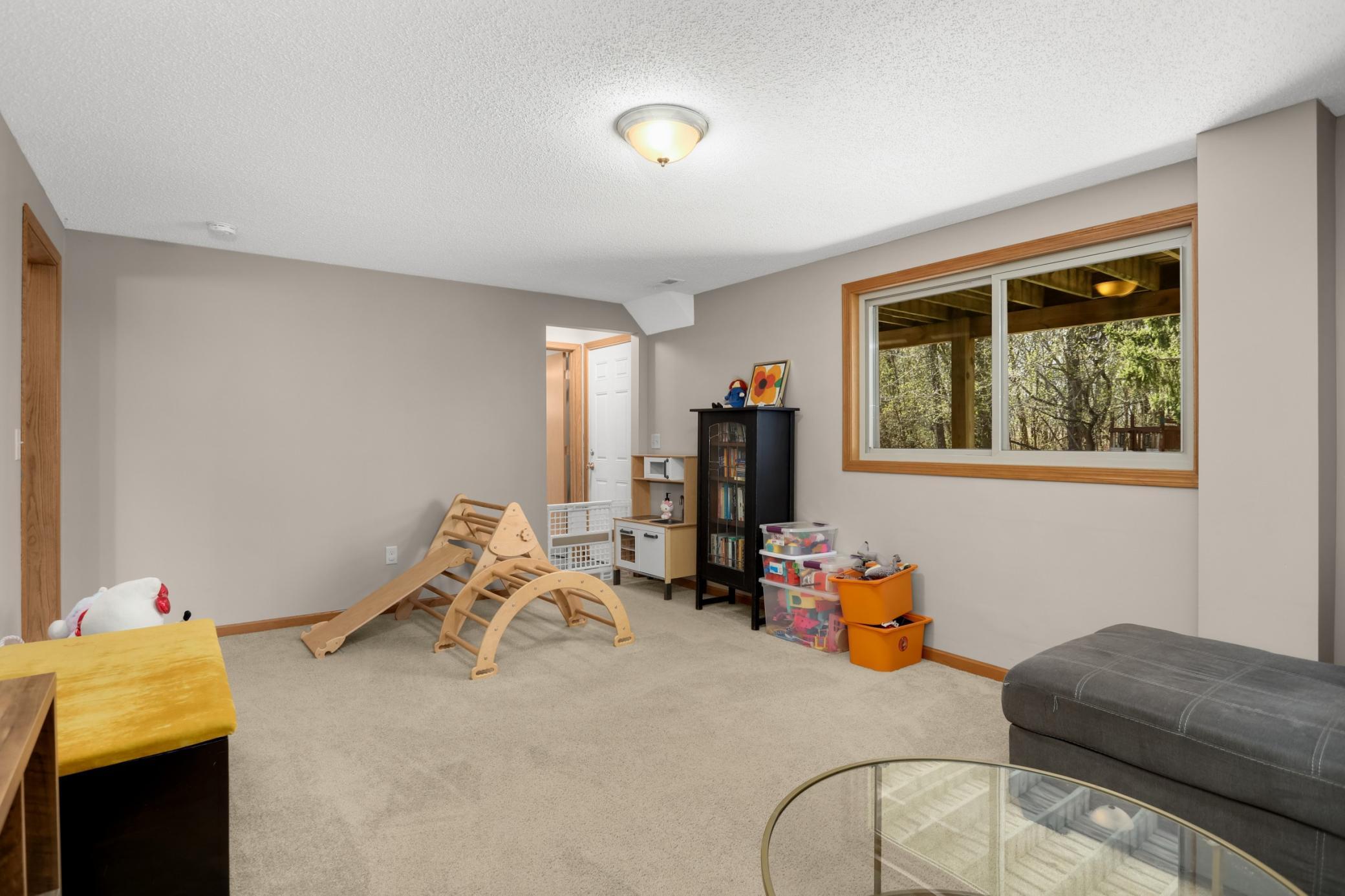 Lower level is a walkout.