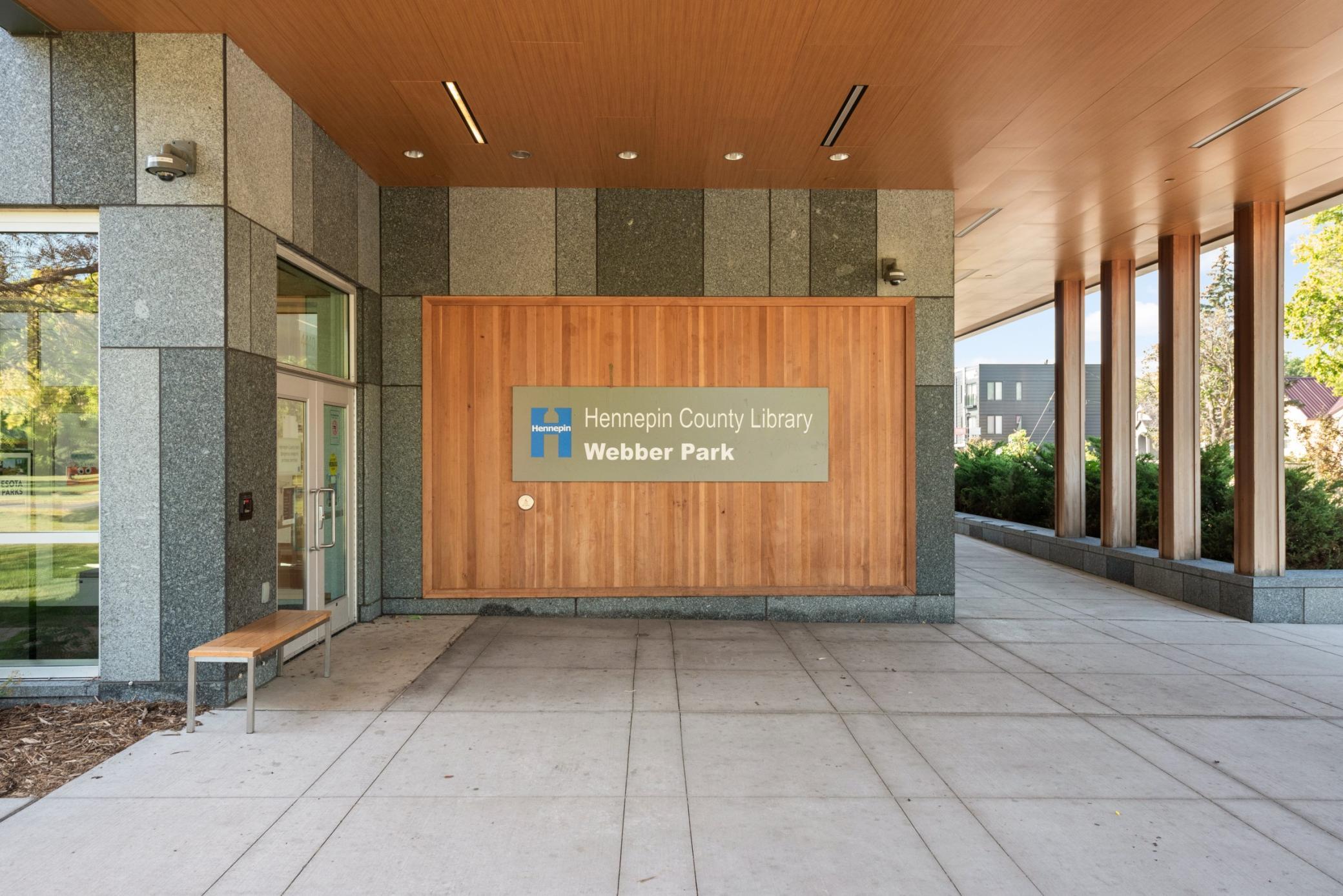 Library and park very close by.