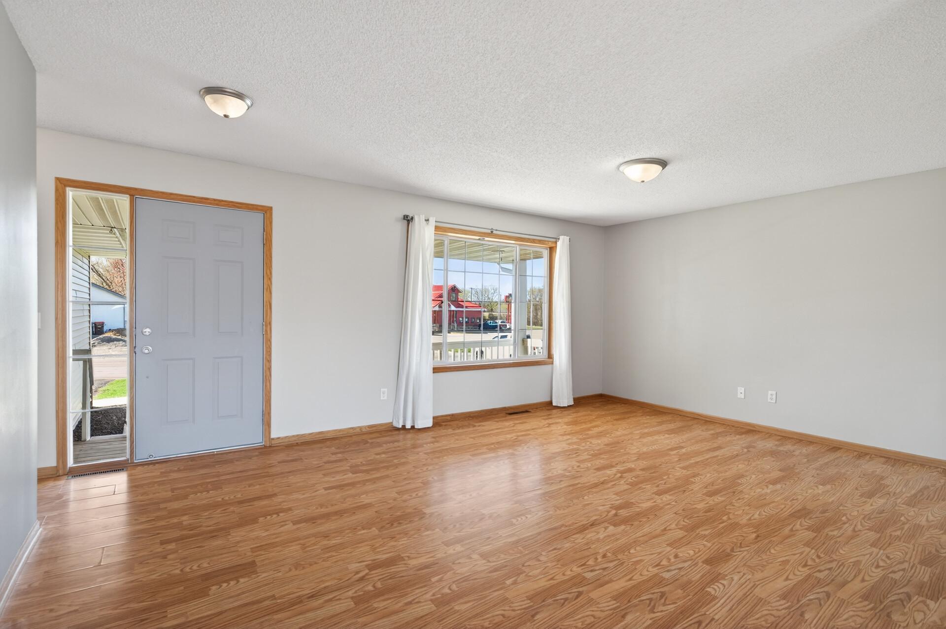 Bright and open living room filled with natural light