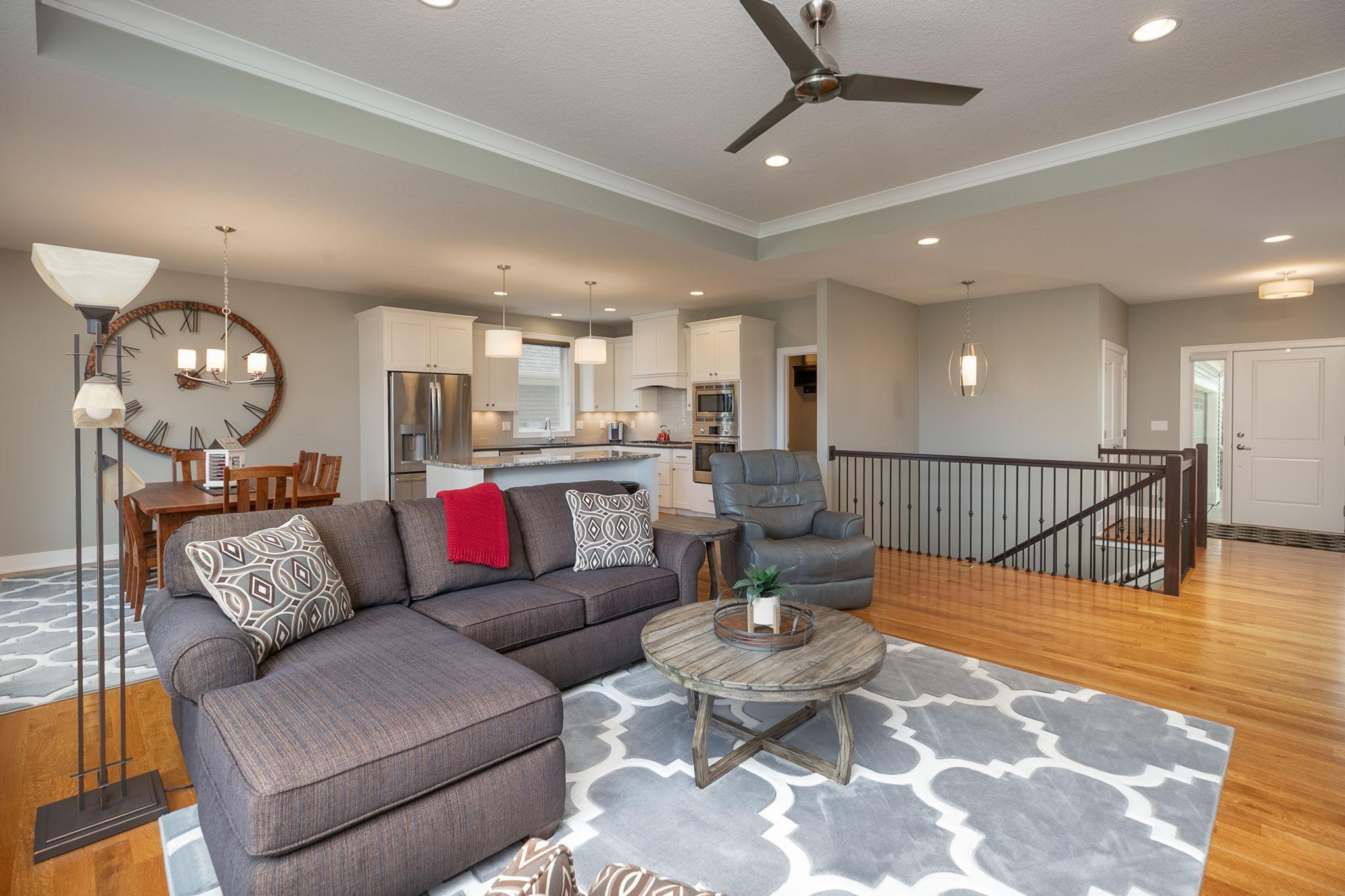 Popular open design makes entertaining easy