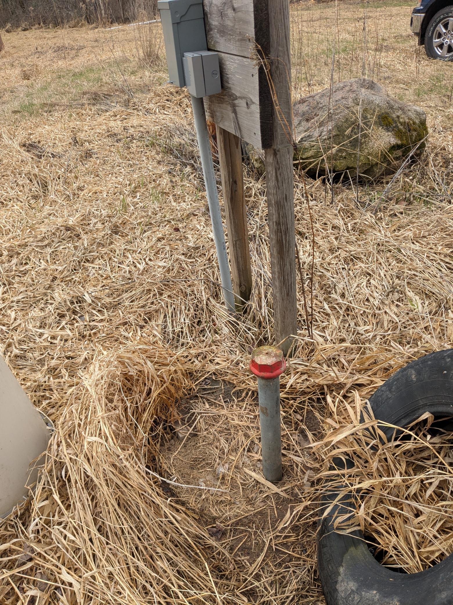 well head , sand point